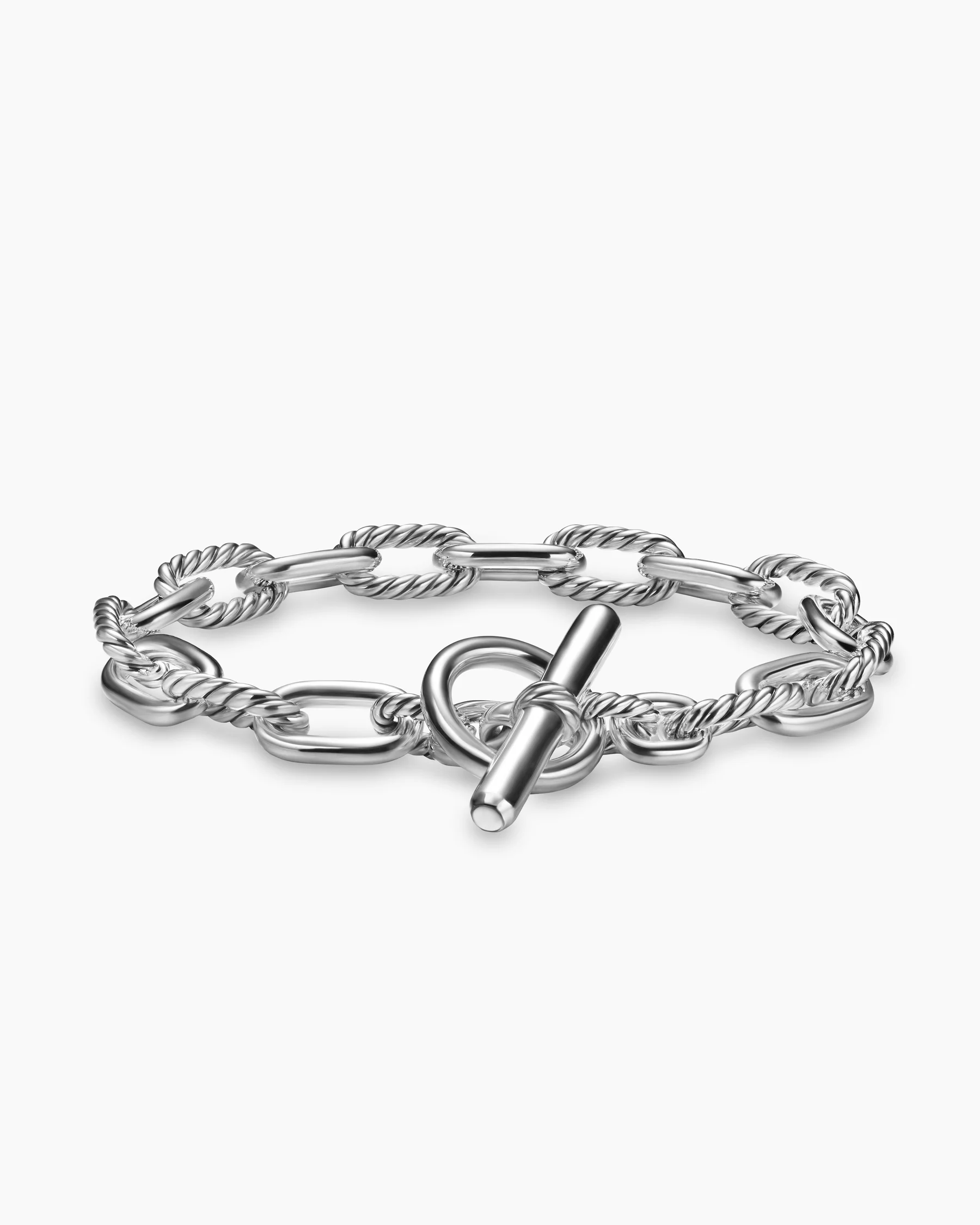 DY Madison® Toggle Chain Bracelet in Sterling Silver, 8.5mm