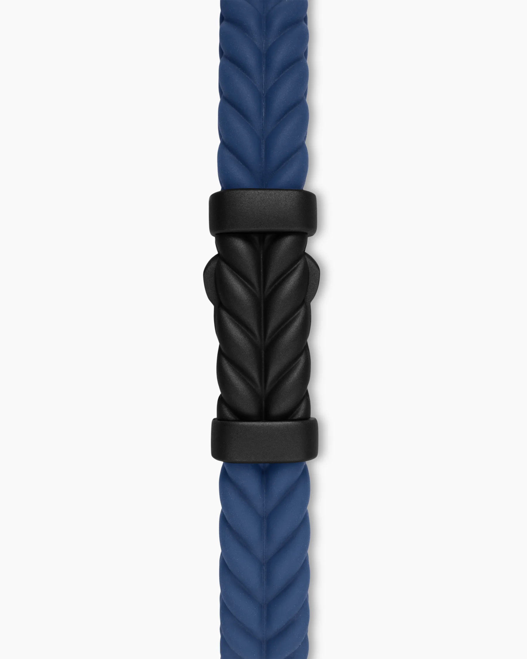 Chevron Bracelet in Black Rubber with 18K Yellow Gold and Diamonds, 9mm 46 Chevron Bracelet in Black Rubber with 18K Yellow Gold and Diamonds, 9mm
