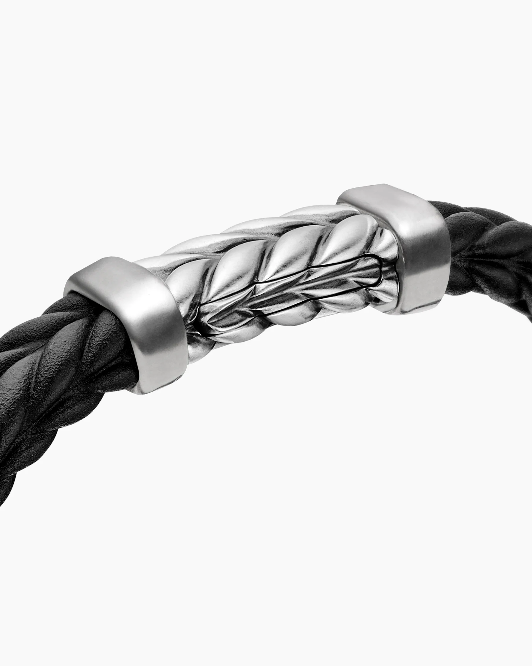 Chevron Bracelet in Black Rubber with 18K Yellow Gold and Diamonds, 9mm 52 Chevron Bracelet in Black Rubber with 18K Yellow Gold and Diamonds, 9mm