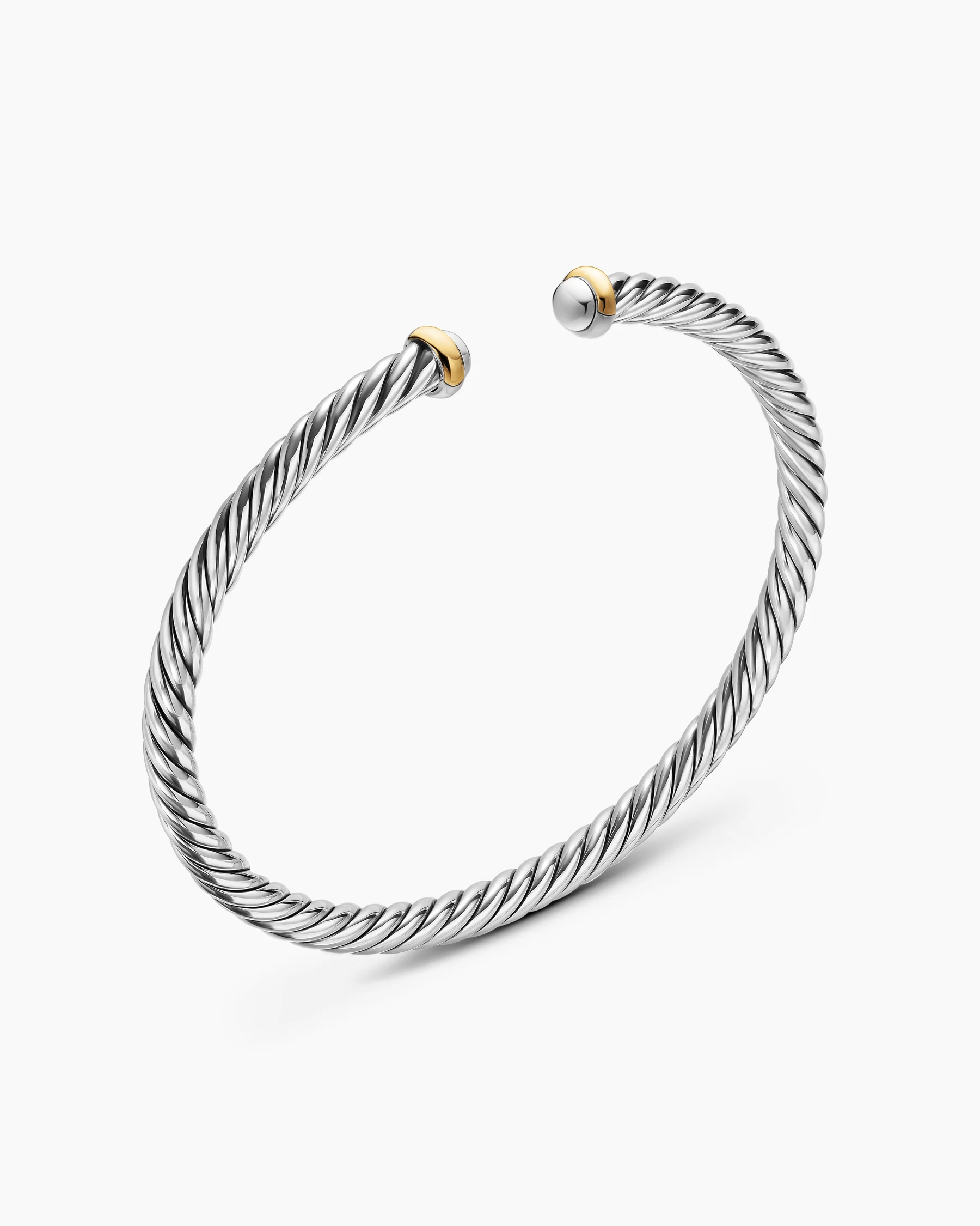 Cablespira® Flex Bracelet in 18K Rose Gold, 4mm 11 Cablespira® Flex Bracelet in 18K Rose Gold, 4mm