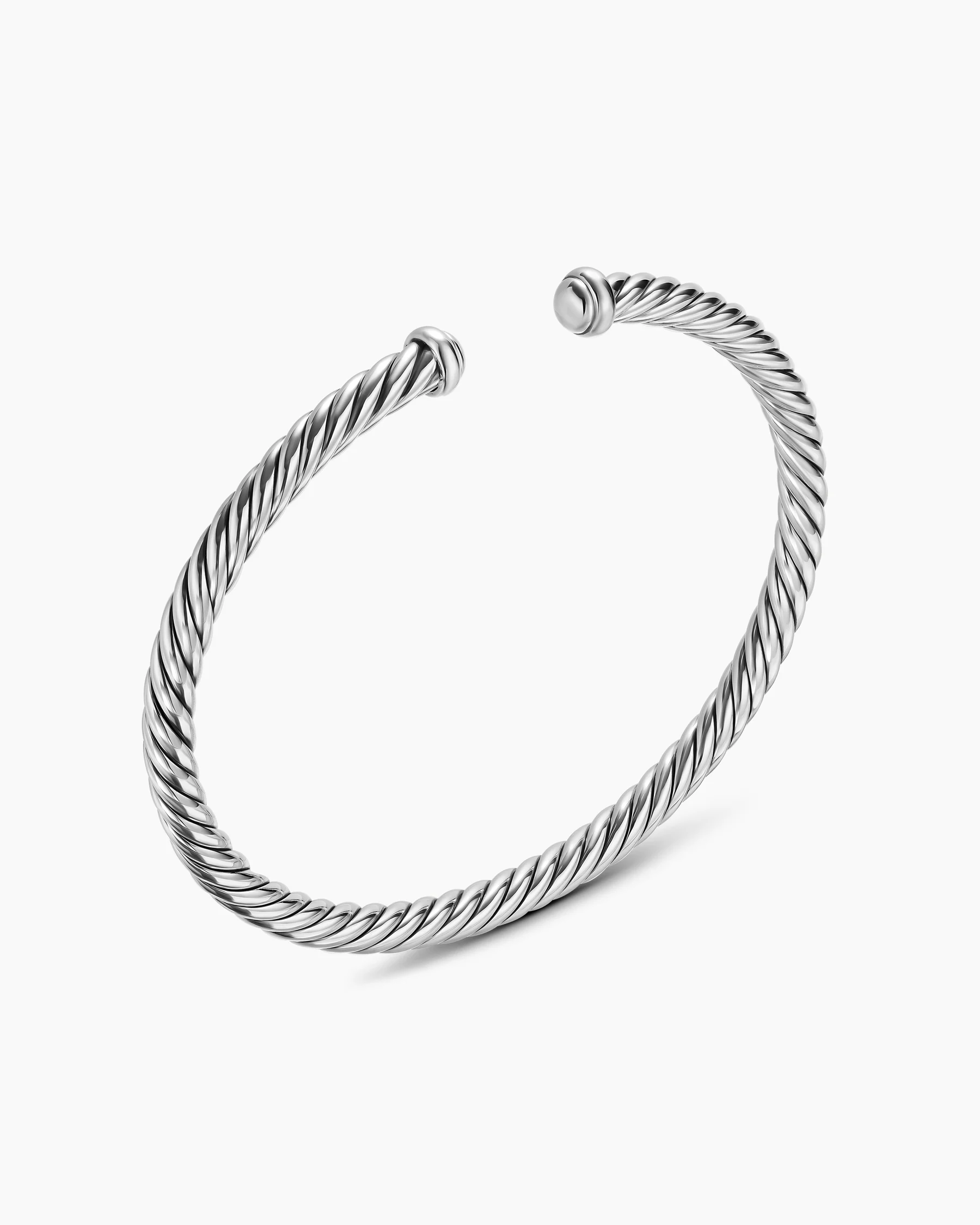 Cablespira® Flex Bracelet in 18K Rose Gold, 4mm 34 Cablespira® Flex Bracelet in 18K Rose Gold, 4mm