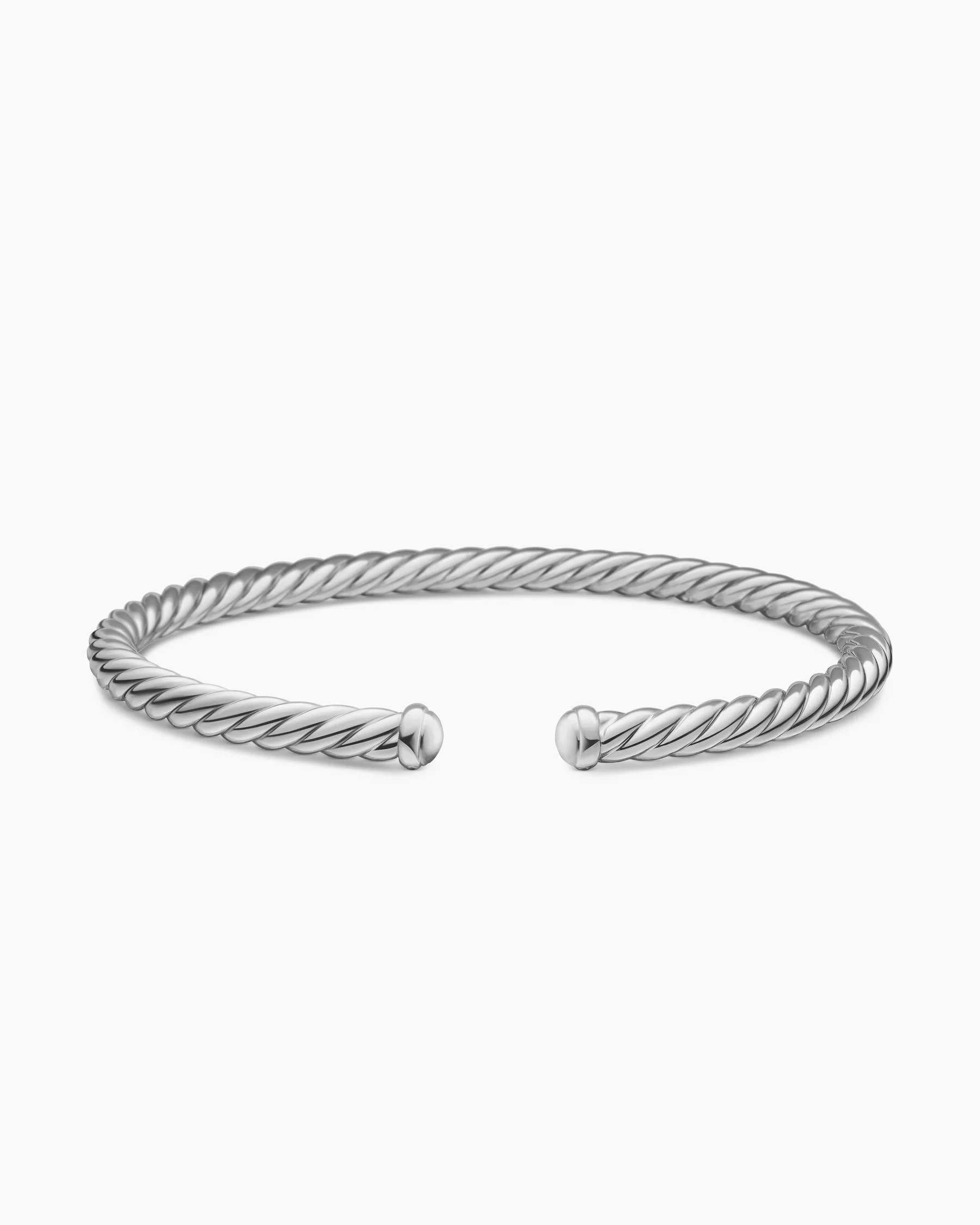 Cablespira® Flex Bracelet in 18K Rose Gold, 4mm 4 Cablespira® Flex Bracelet in 18K Rose Gold, 4mm