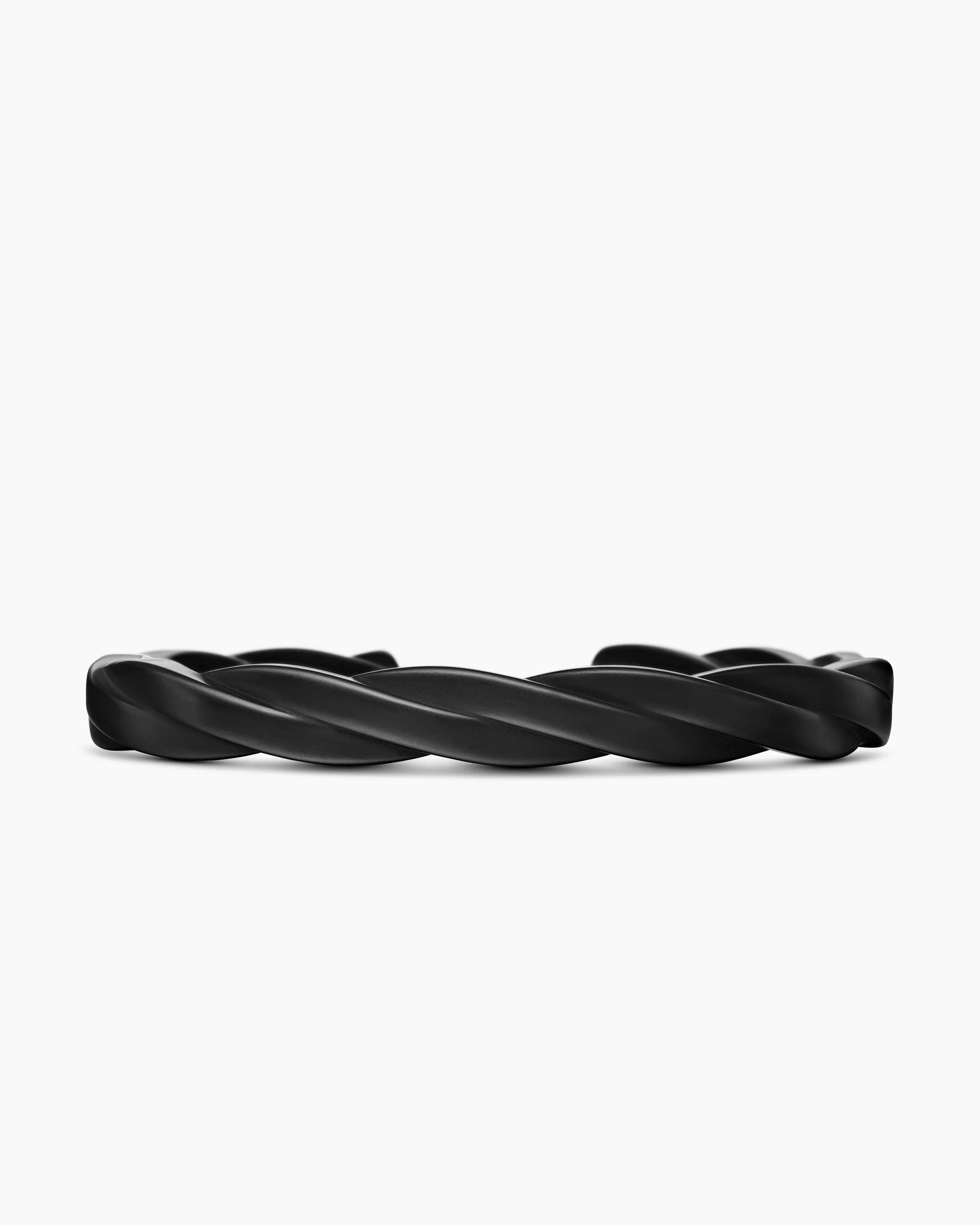 DY Helios™ Cuff Bracelet in Black Titanium, 9mm