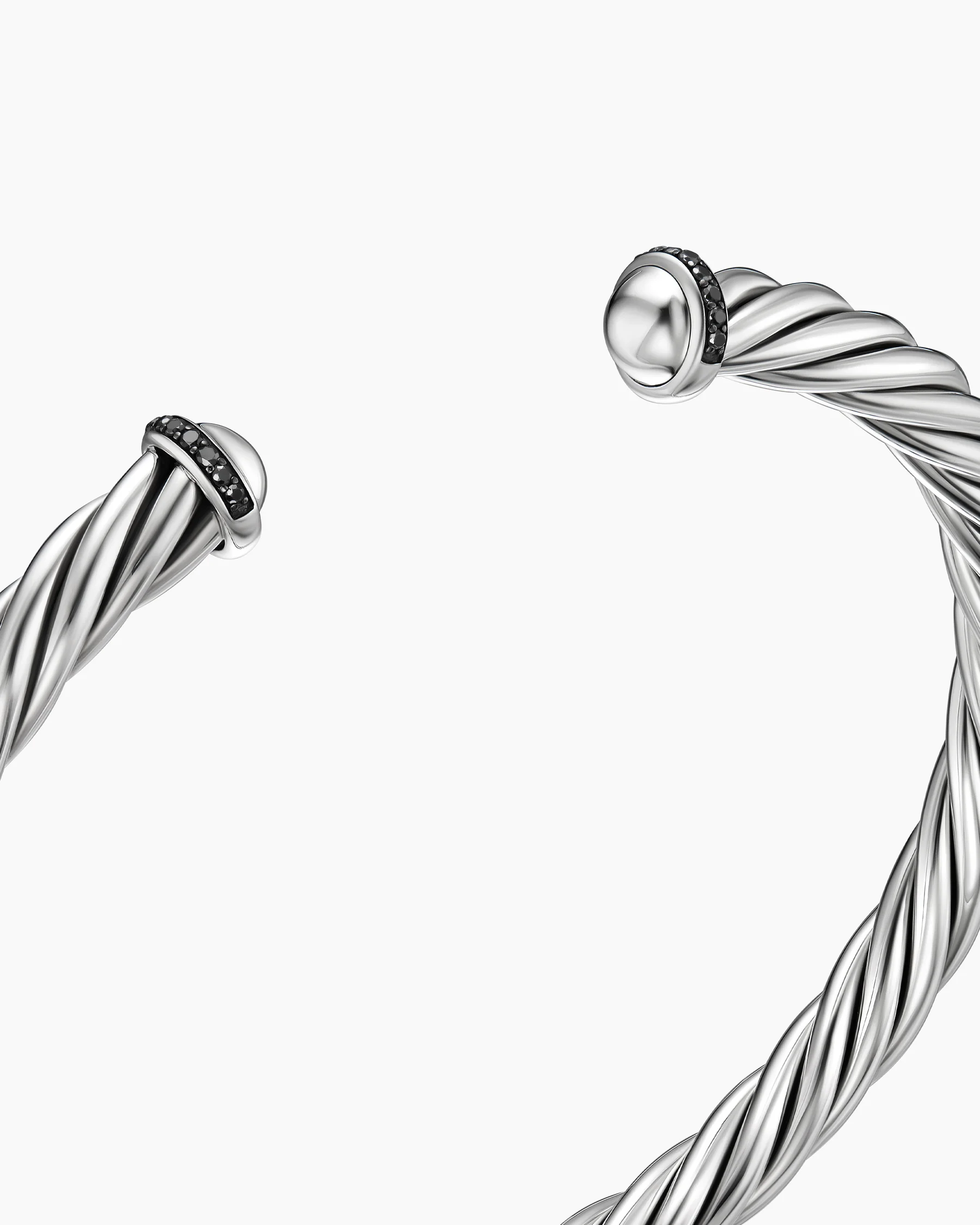 Cable Cuff Bracelet in Green Aluminum, 6mm 11 Cable Cuff Bracelet in Green Aluminum, 6mm