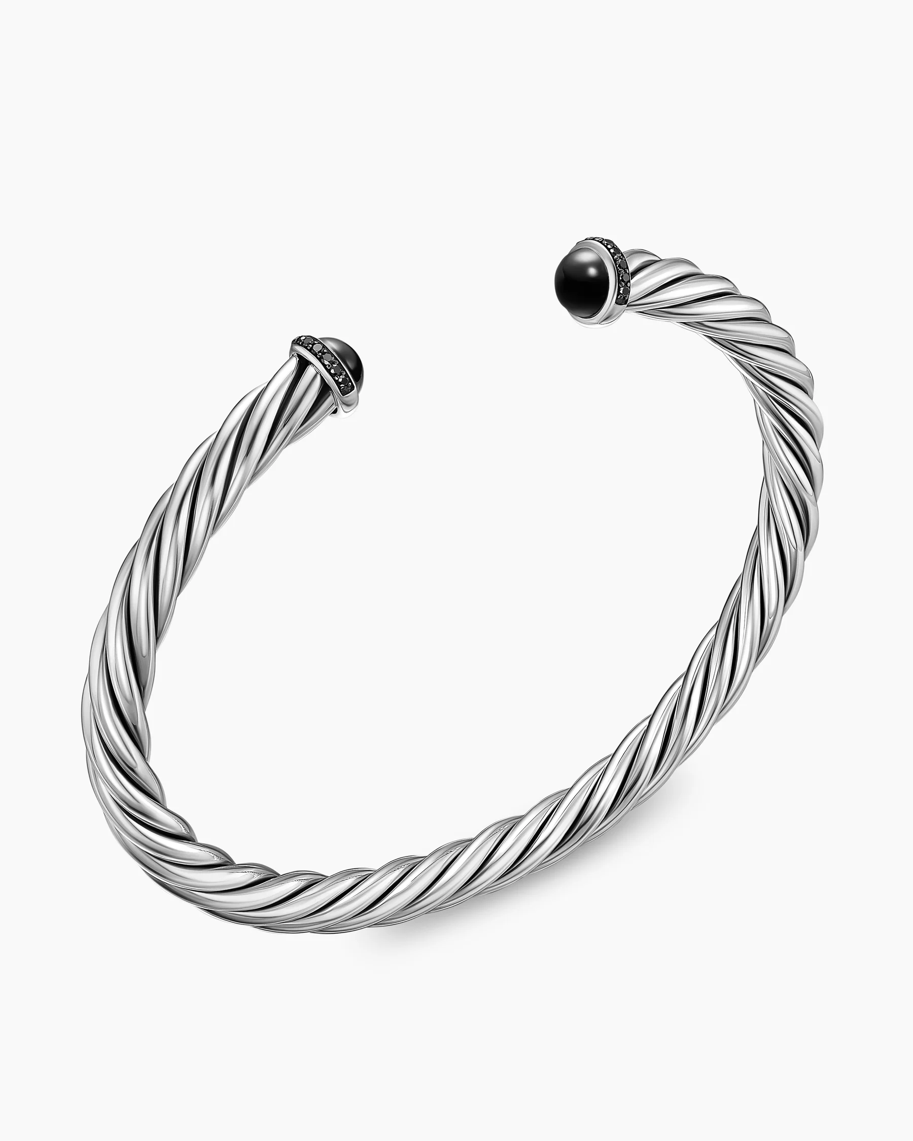 Cable Cuff Bracelet in Green Aluminum, 6mm 14 Cable Cuff Bracelet in Green Aluminum, 6mm