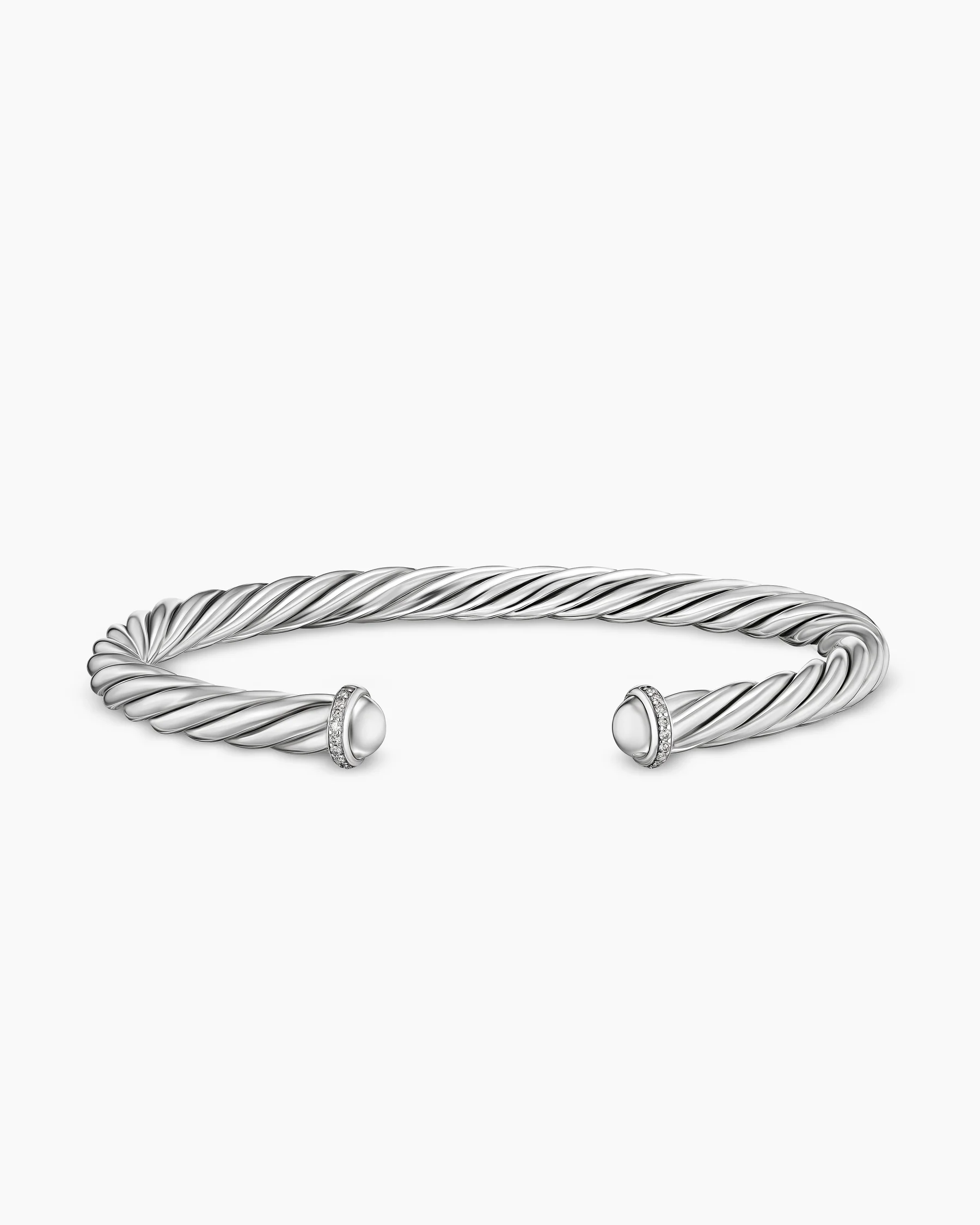 Cable Cuff Bracelet in Green Aluminum, 6mm 21 Cable Cuff Bracelet in Green Aluminum, 6mm