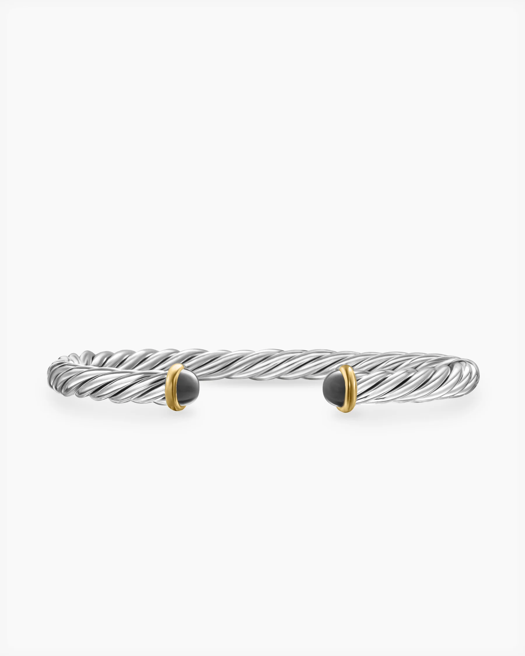 Cable Cuff Bracelet in Green Aluminum, 6mm 53 Cable Cuff Bracelet in Green Aluminum, 6mm