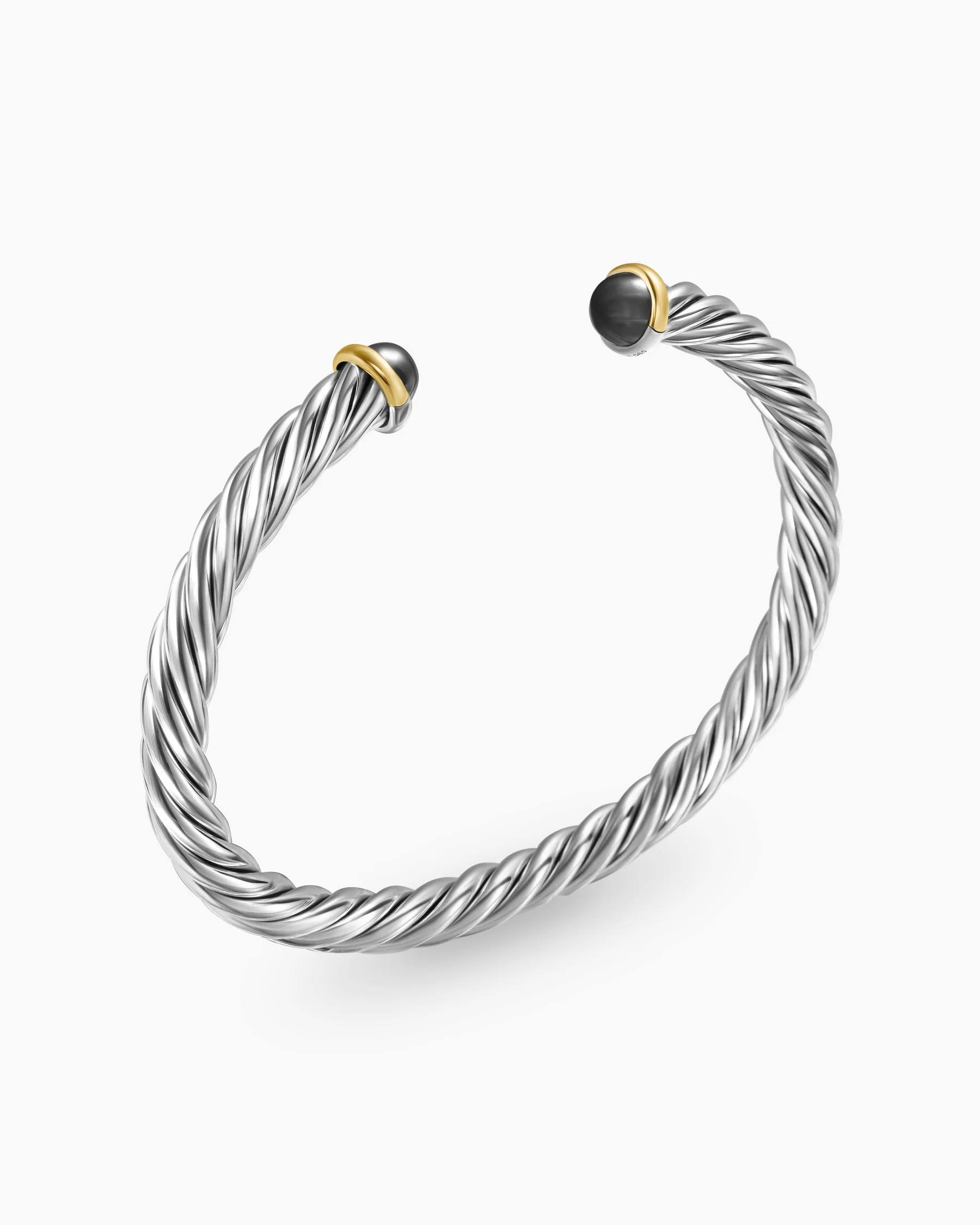 Cable Cuff Bracelet in Green Aluminum, 6mm 55 Cable Cuff Bracelet in Green Aluminum, 6mm