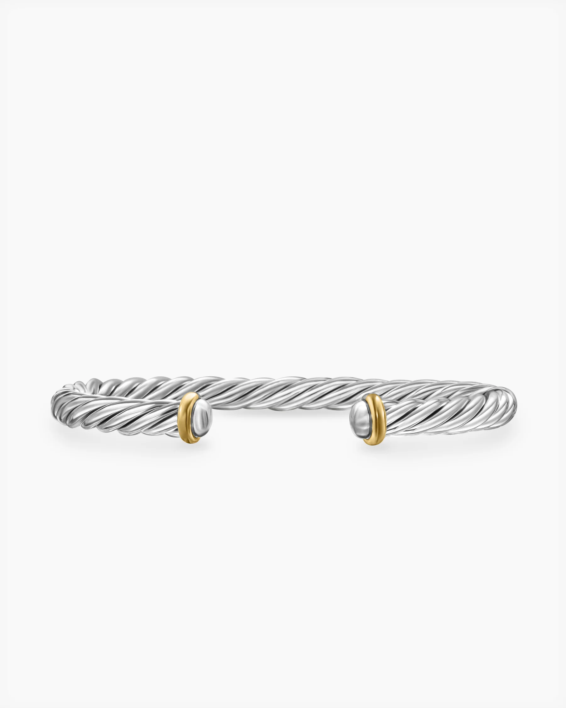 Cable Cuff Bracelet in Green Aluminum, 6mm 65 Cable Cuff Bracelet in Green Aluminum, 6mm