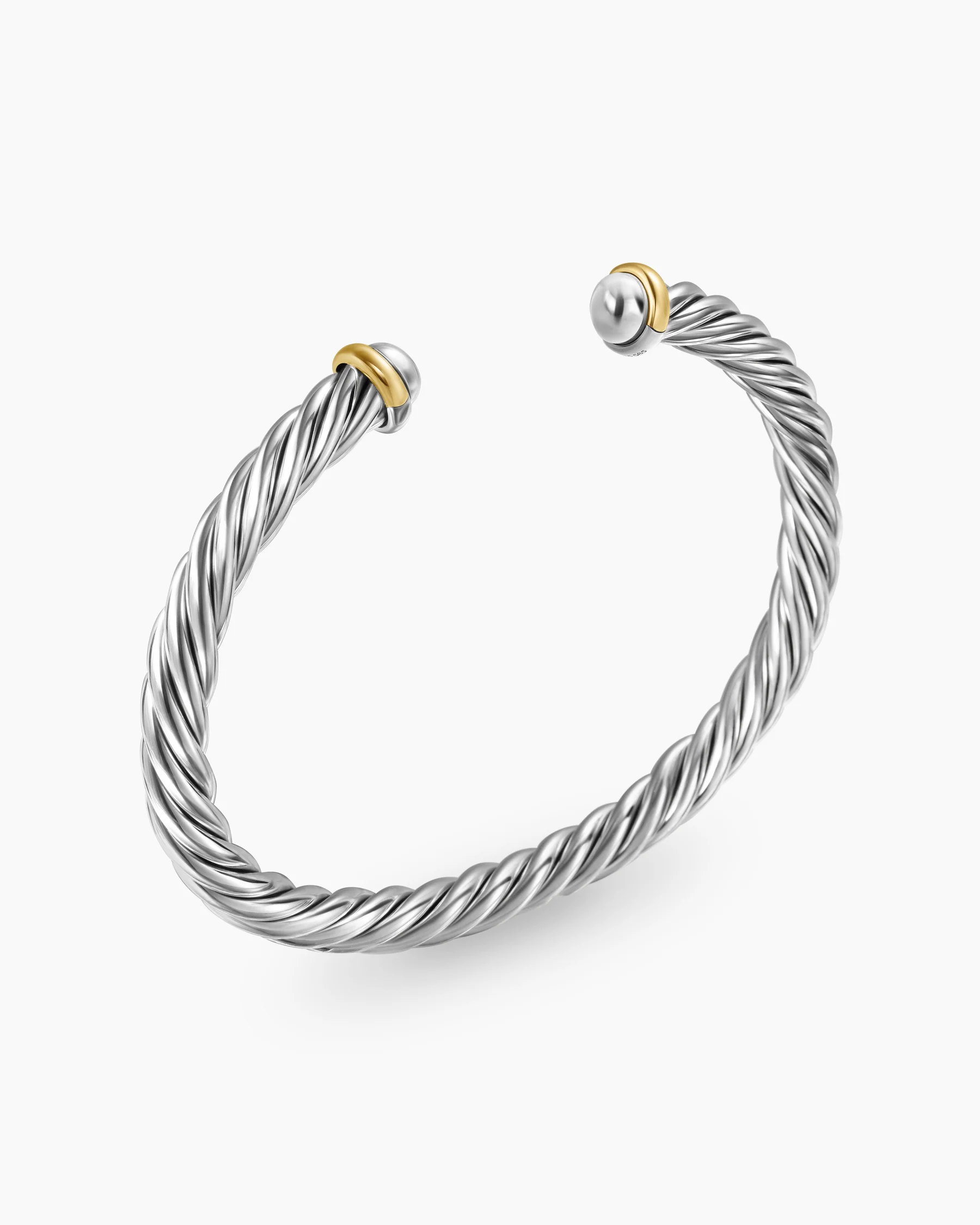 Cable Cuff Bracelet in Green Aluminum, 6mm 67 Cable Cuff Bracelet in Green Aluminum, 6mm