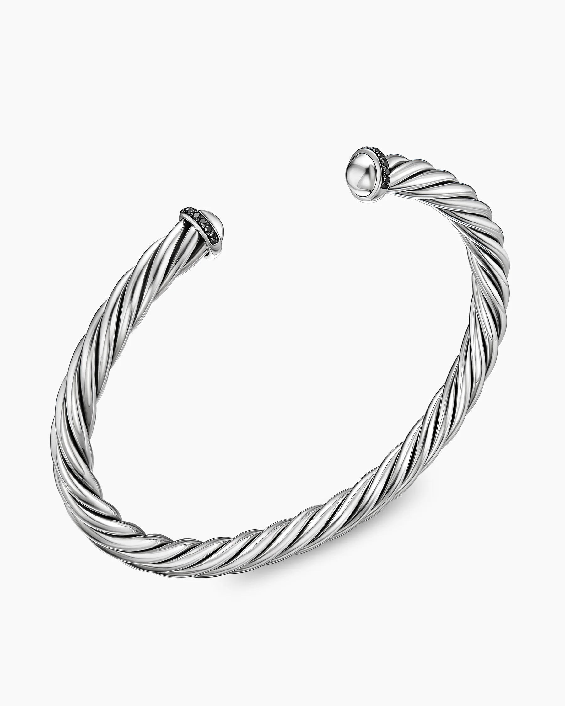Cable Cuff Bracelet in Green Aluminum, 6mm 9 Cable Cuff Bracelet in Green Aluminum, 6mm