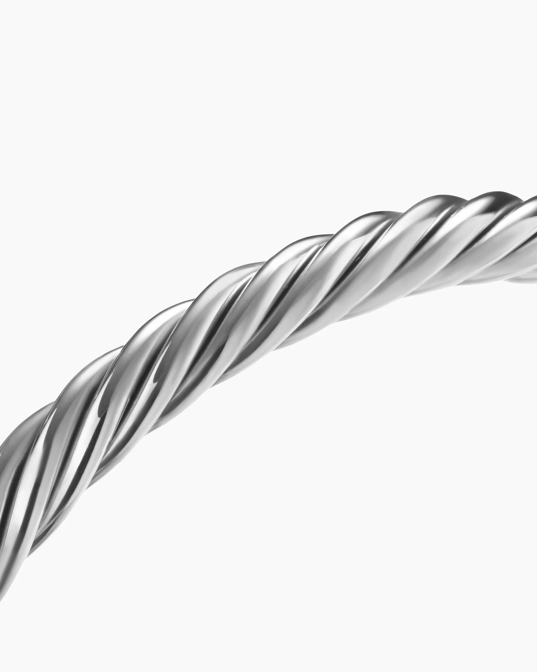 Cable Cuff Bracelet in 18K Yellow Gold, 6mm 10 Cable Cuff Bracelet in 18K Yellow Gold, 6mm