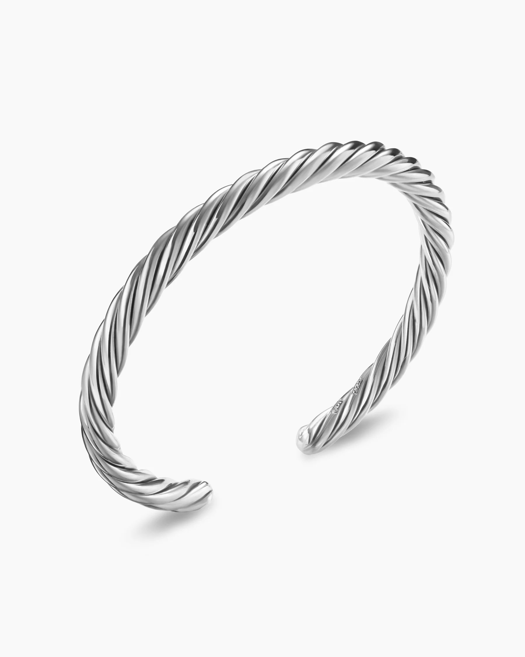 Cable Cuff Bracelet in 18K Yellow Gold, 6mm 8 Cable Cuff Bracelet in 18K Yellow Gold, 6mm