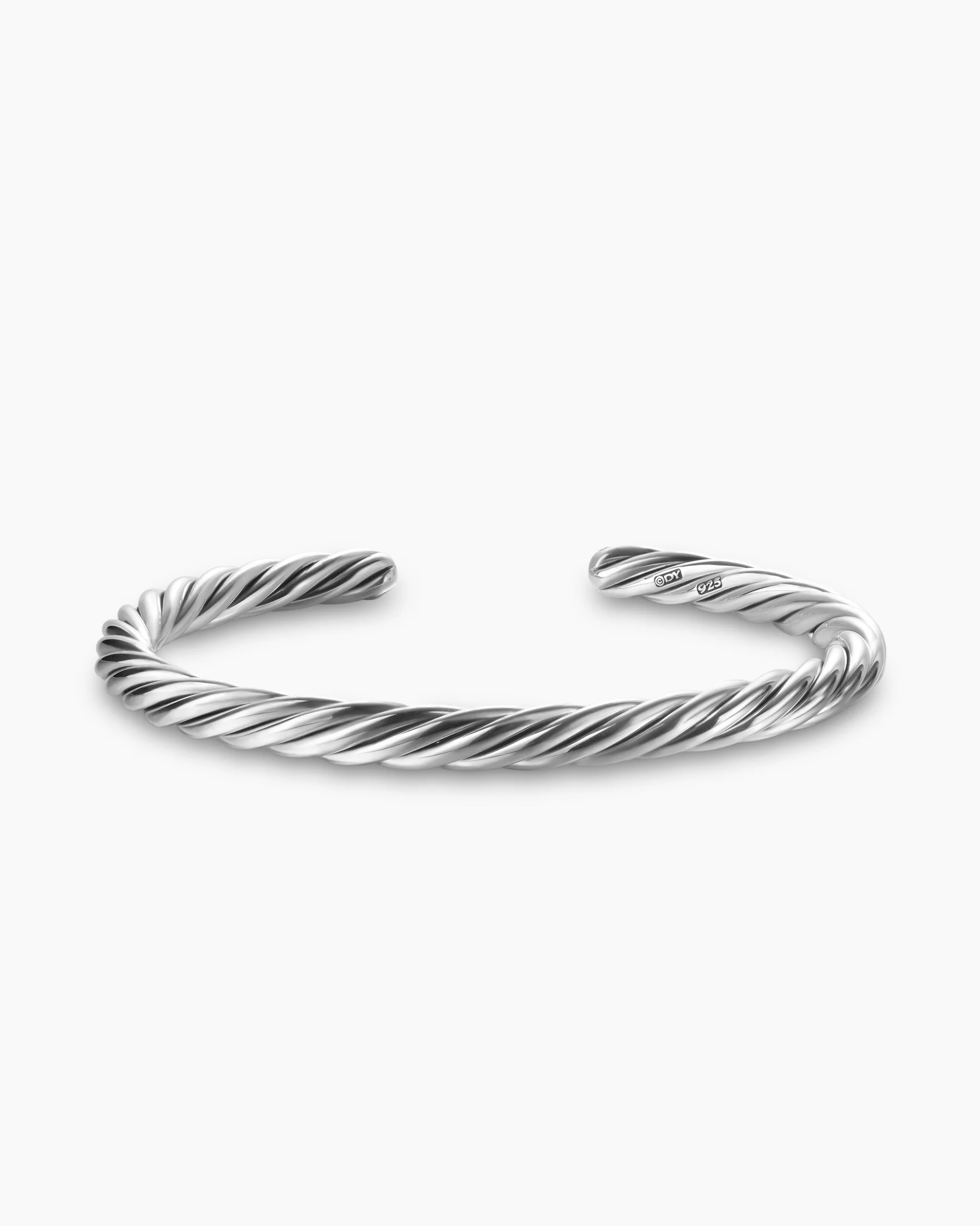 Cable Cuff Bracelet in 18K Yellow Gold, 6mm 9 Cable Cuff Bracelet in 18K Yellow Gold, 6mm