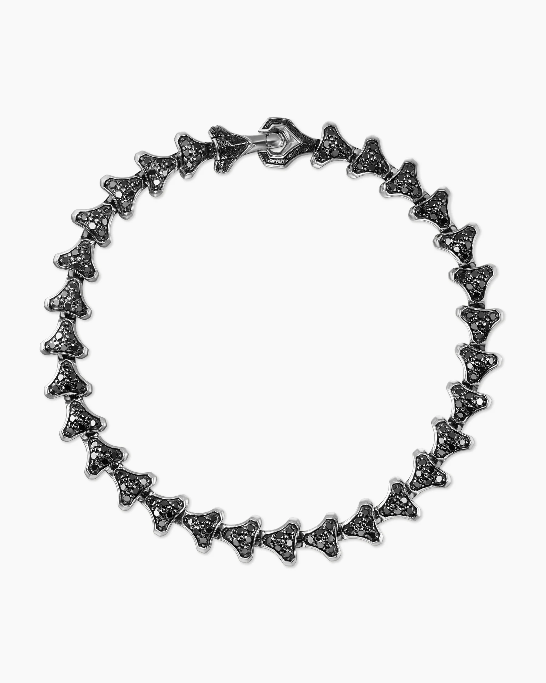 Armory® Link Bracelet in 18K Rose Gold with Cognac Diamonds, 7.5mm 28 Armory® Link Bracelet in 18K Rose Gold with Cognac Diamonds, 7.5mm