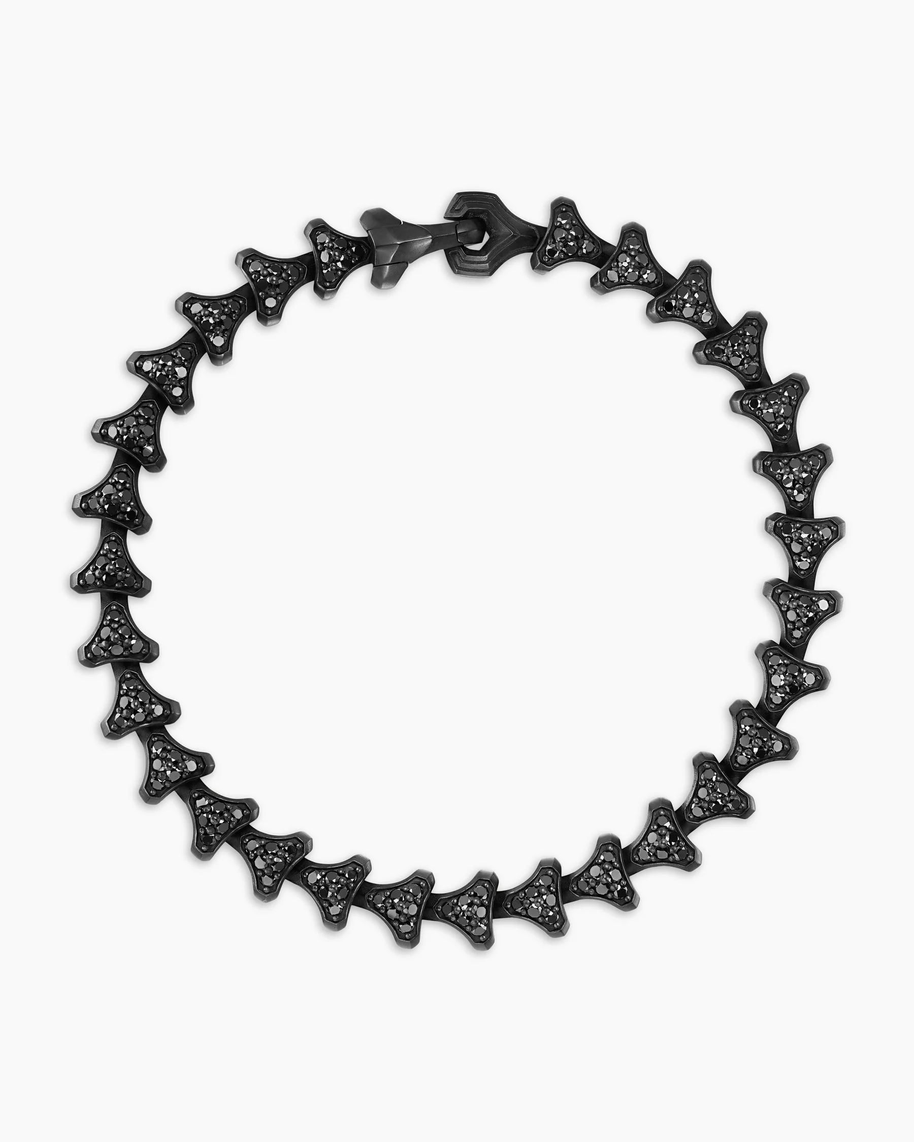 Armory® Link Bracelet in 18K Rose Gold with Cognac Diamonds, 7.5mm 3 Armory® Link Bracelet in 18K Rose Gold with Cognac Diamonds, 7.5mm