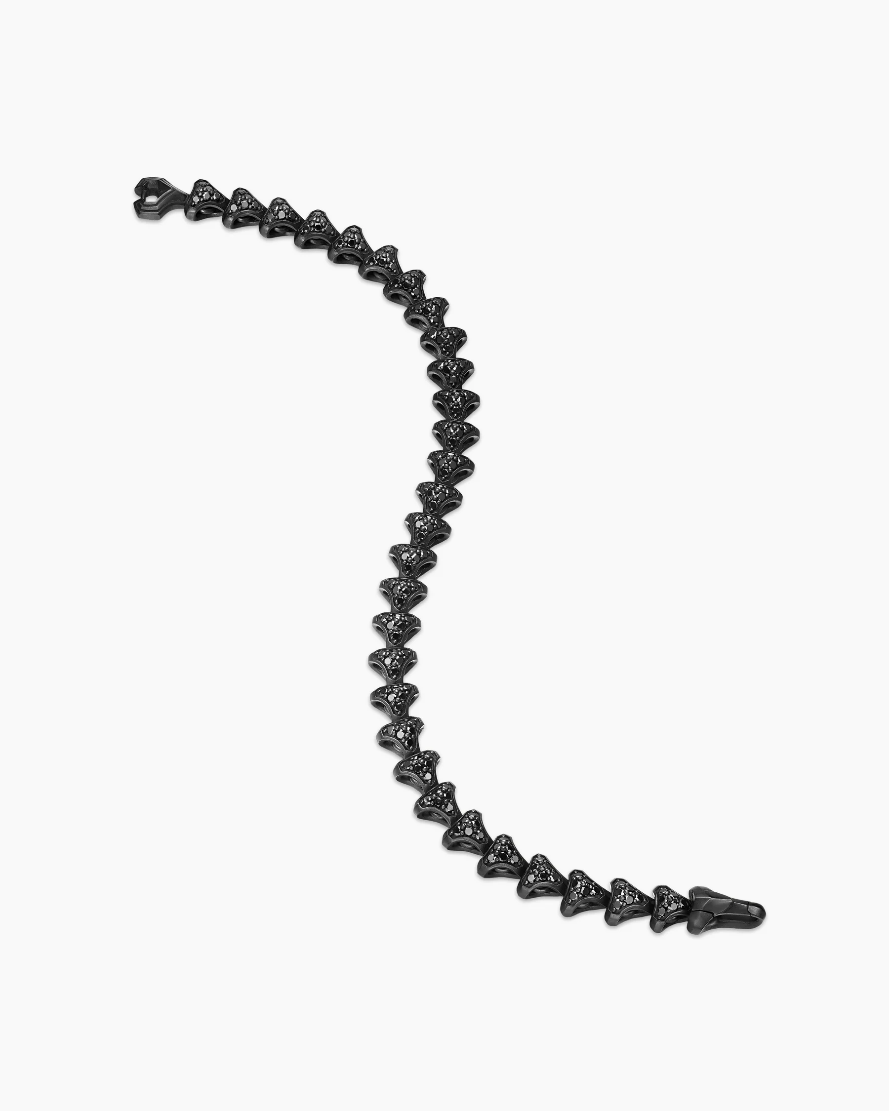 Armory® Link Bracelet in 18K Rose Gold with Cognac Diamonds, 7.5mm 4 Armory® Link Bracelet in 18K Rose Gold with Cognac Diamonds, 7.5mm