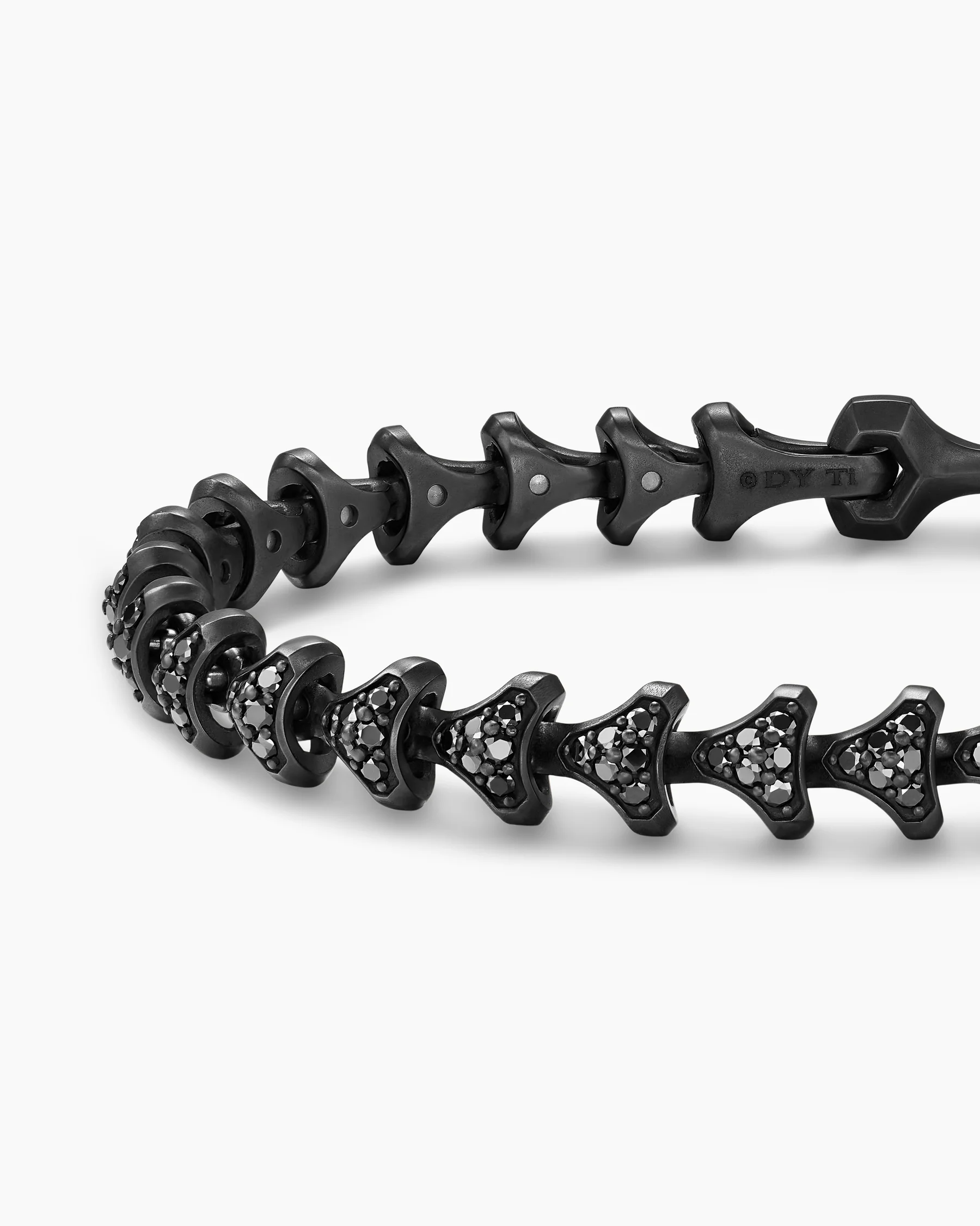 Armory® Link Bracelet in 18K Rose Gold with Cognac Diamonds, 7.5mm 5 Armory® Link Bracelet in 18K Rose Gold with Cognac Diamonds, 7.5mm