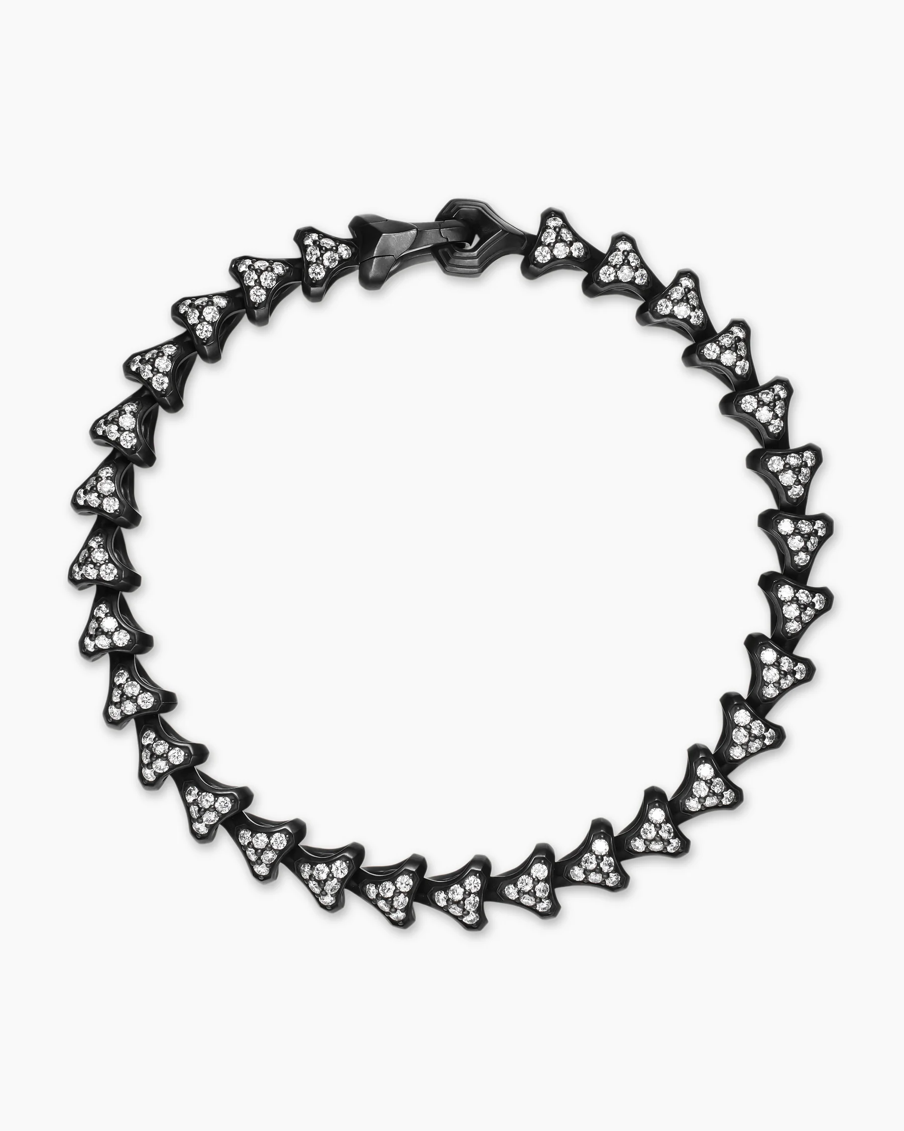 Armory® Link Bracelet in 18K Rose Gold with Cognac Diamonds, 7.5mm 8 Armory® Link Bracelet in 18K Rose Gold with Cognac Diamonds, 7.5mm