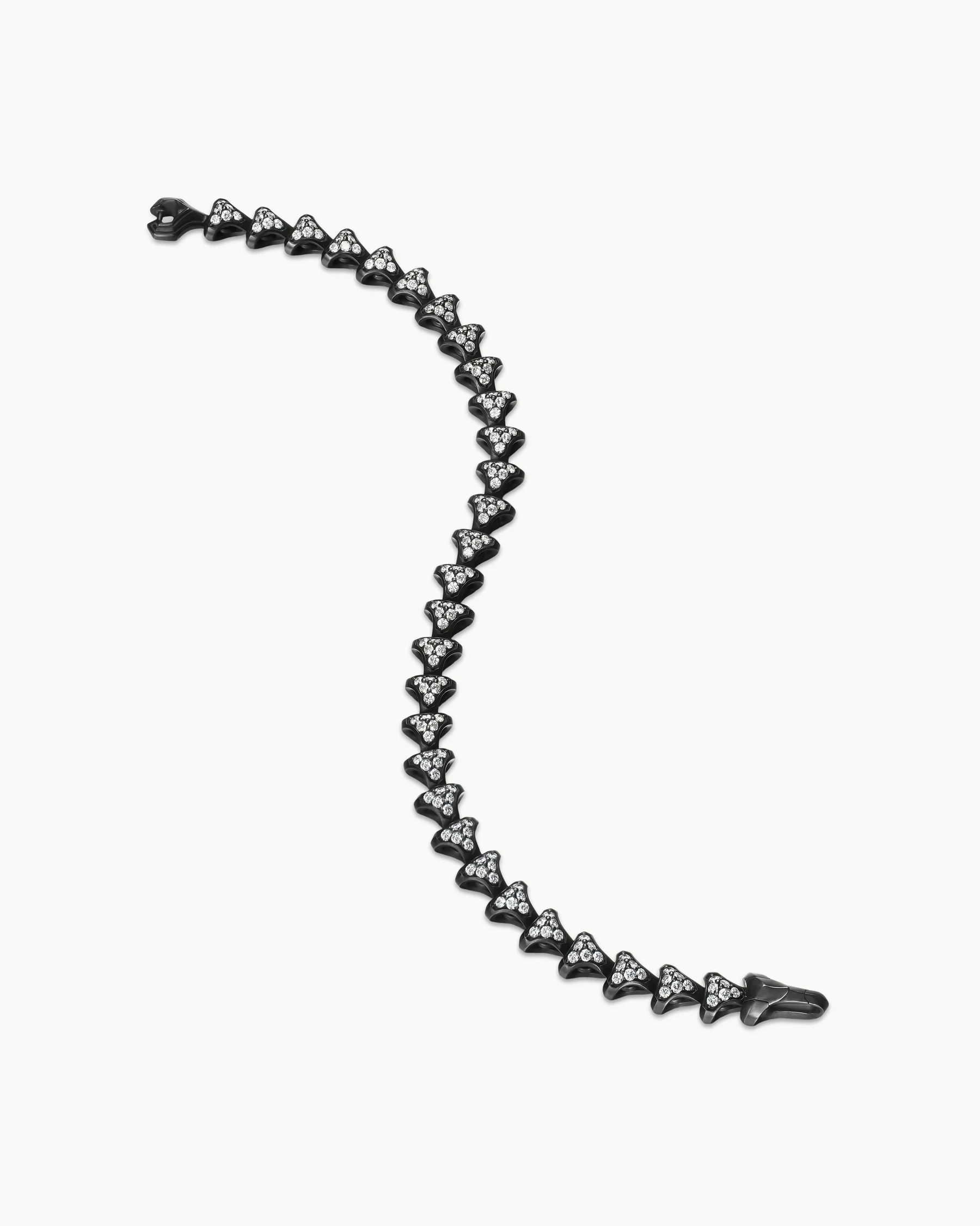 Armory® Link Bracelet in 18K Rose Gold with Cognac Diamonds, 7.5mm 9 Armory® Link Bracelet in 18K Rose Gold with Cognac Diamonds, 7.5mm