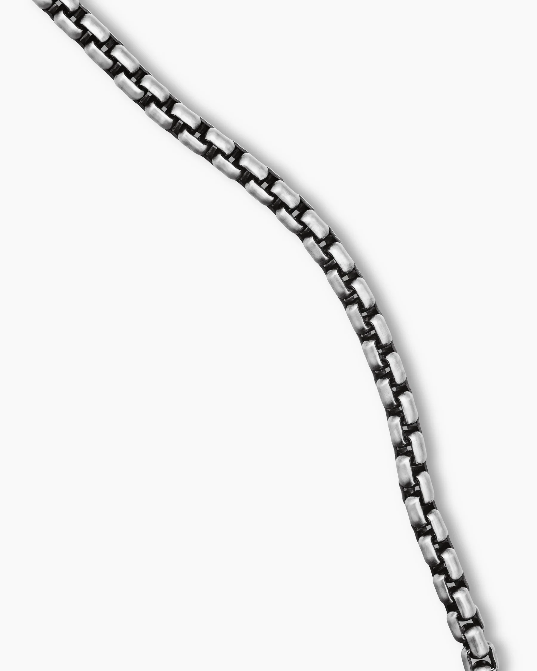 Box Chain Necklace in Sterling Silver with 14K Yellow Gold Accent, 1.7mm 8 Box Chain Necklace in Sterling Silver with 14K Yellow Gold Accent, 1.7mm