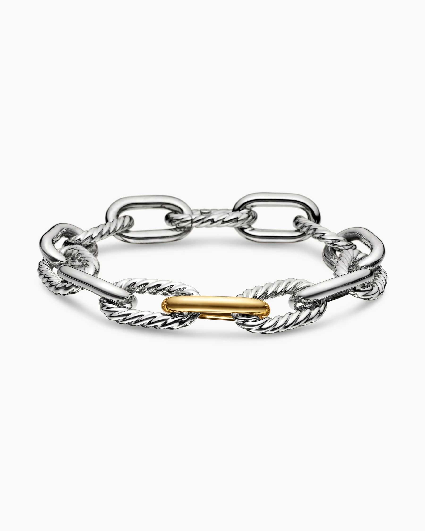 DY Madison® Chain Bracelet in 18K Yellow Gold, 11mm 19 DY Madison® Chain Bracelet in 18K Yellow Gold, 11mm