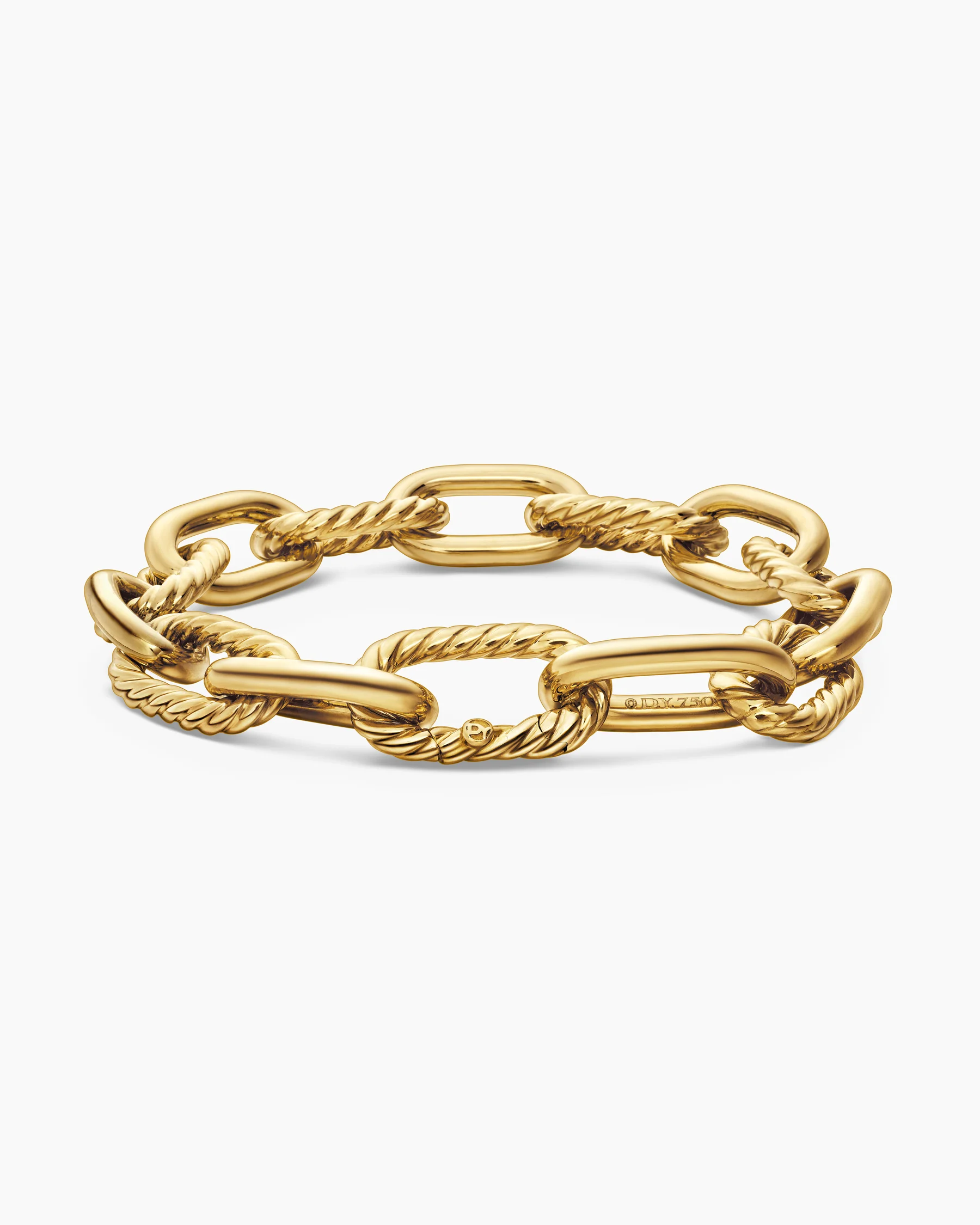 DY Madison® Chain Bracelet in 18K Yellow Gold, 11mm 32 DY Madison® Chain Bracelet in 18K Yellow Gold, 11mm