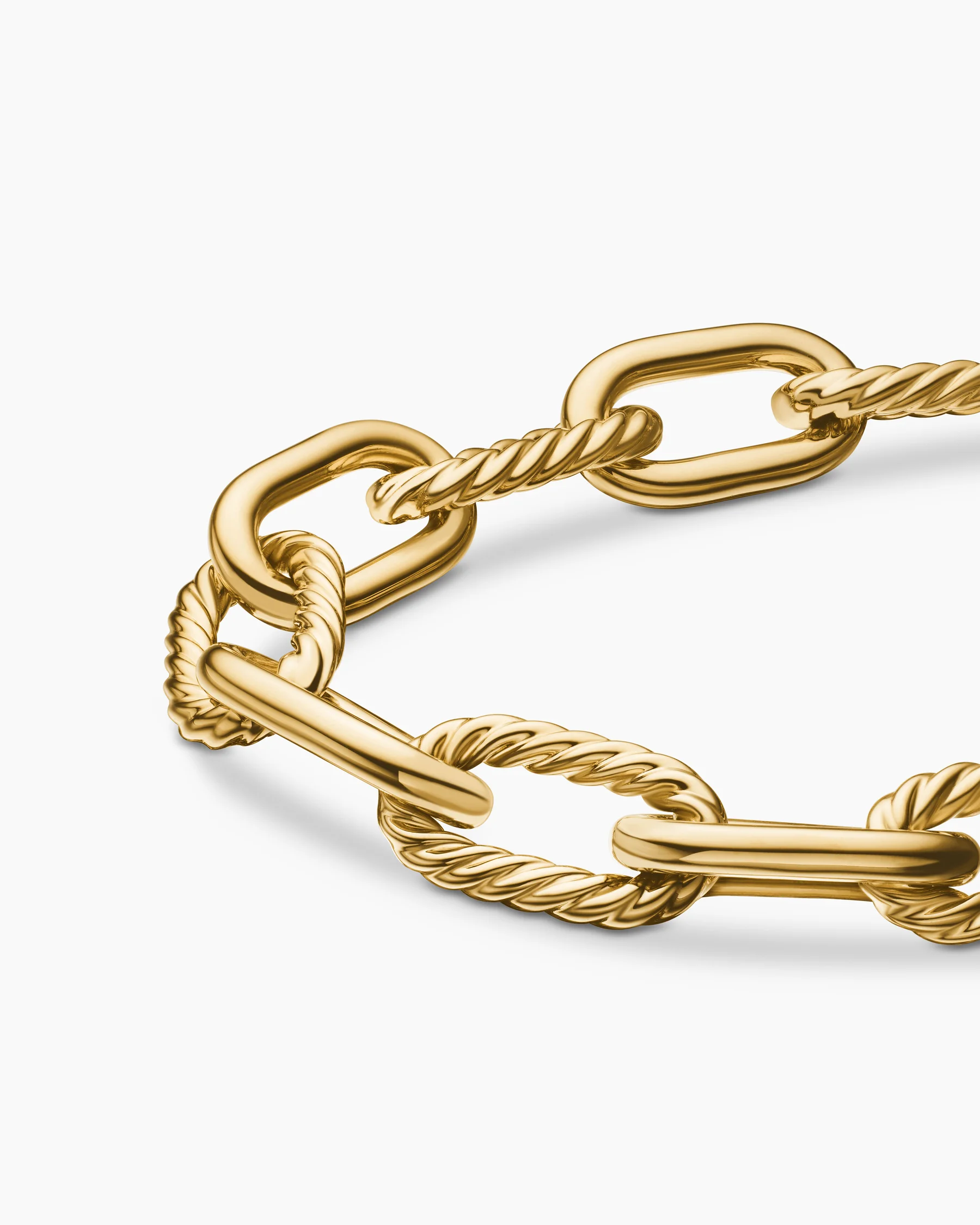 DY Madison® Chain Bracelet in 18K Yellow Gold, 11mm 34 DY Madison® Chain Bracelet in 18K Yellow Gold, 11mm