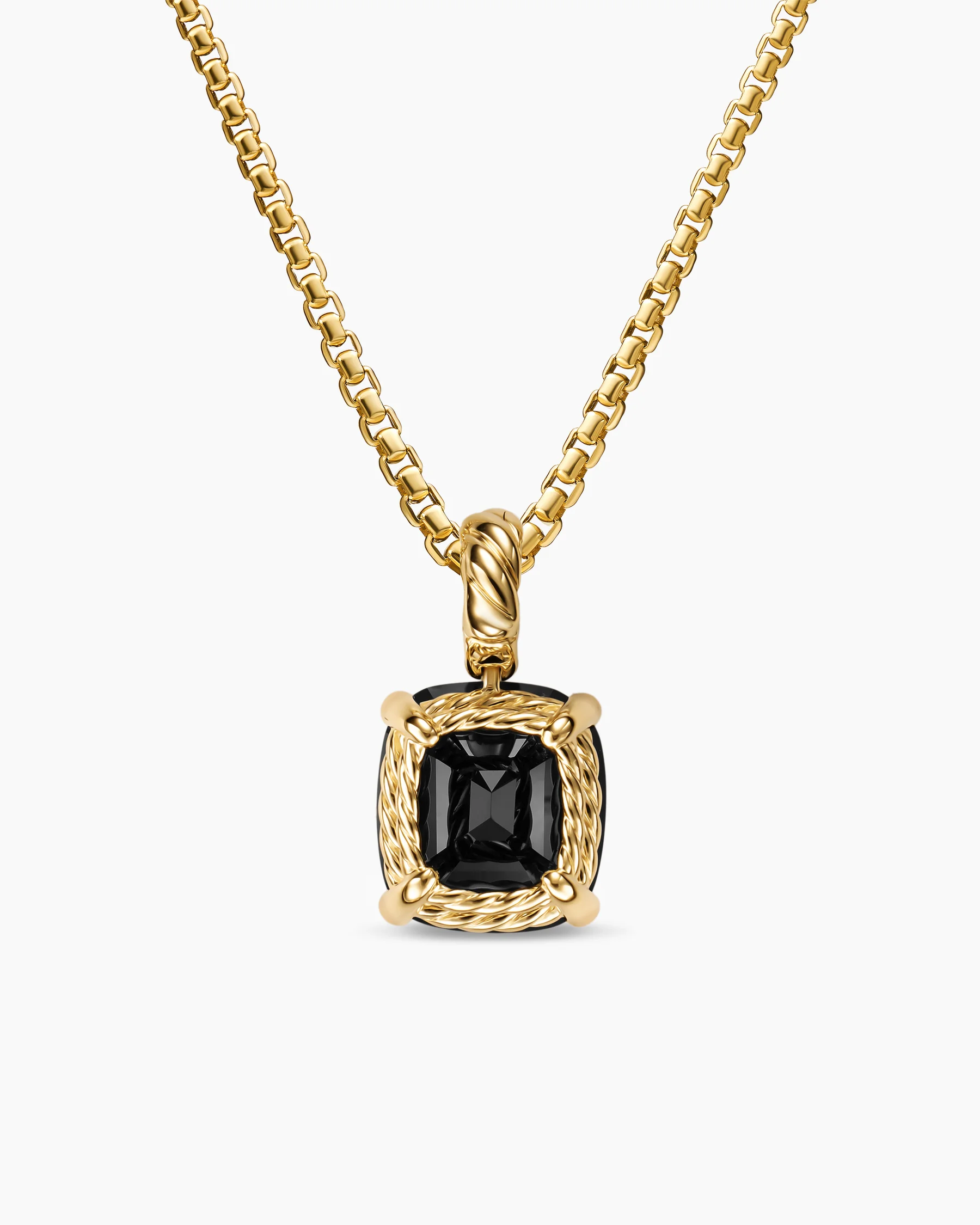 Marbella Pendant in 18K Yellow Gold with Amethyst, 12mm 10 Marbella Pendant in 18K Yellow Gold with Amethyst, 12mm