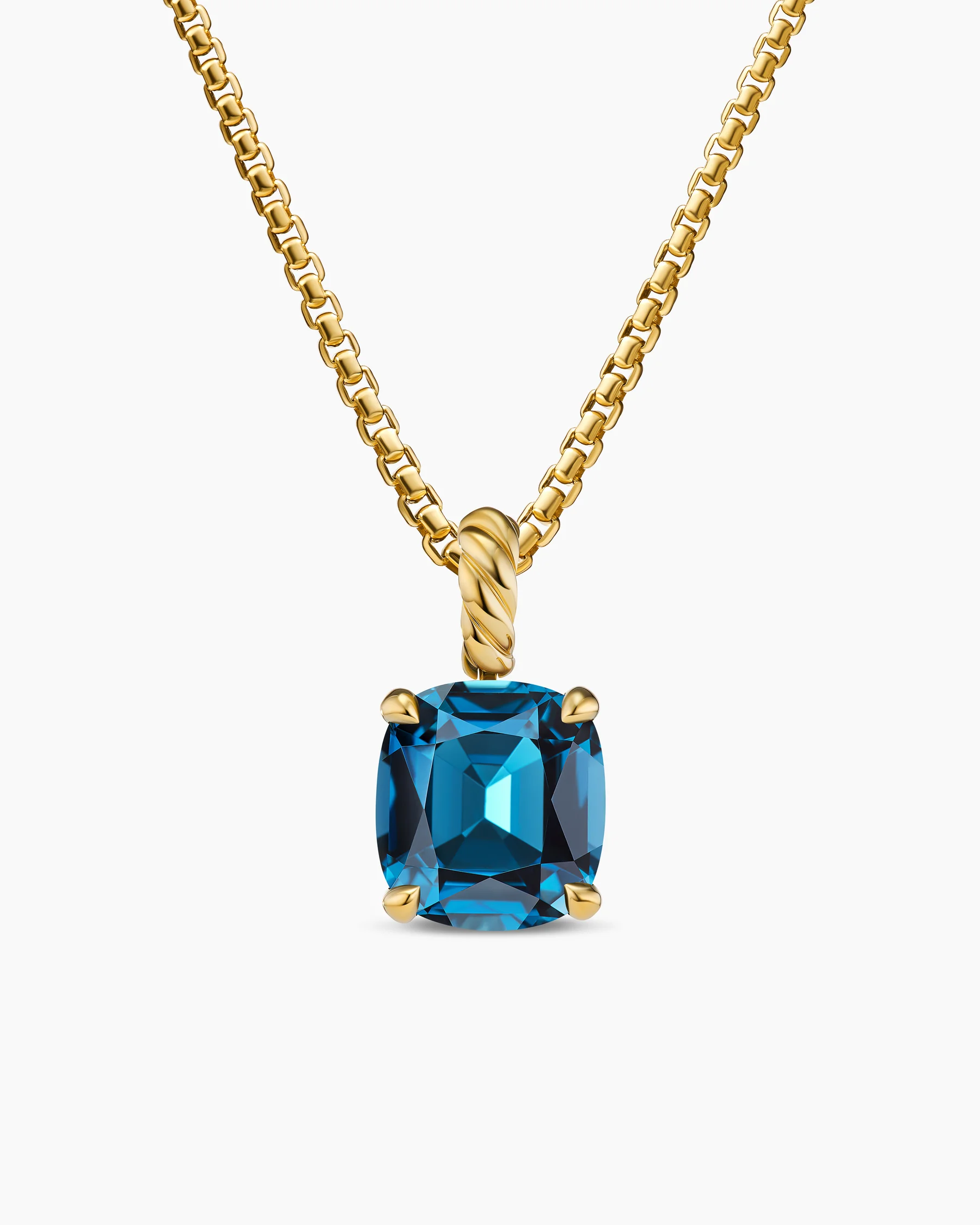 Marbella Pendant in 18K Yellow Gold with Amethyst, 12mm 18 Marbella Pendant in 18K Yellow Gold with Amethyst, 12mm