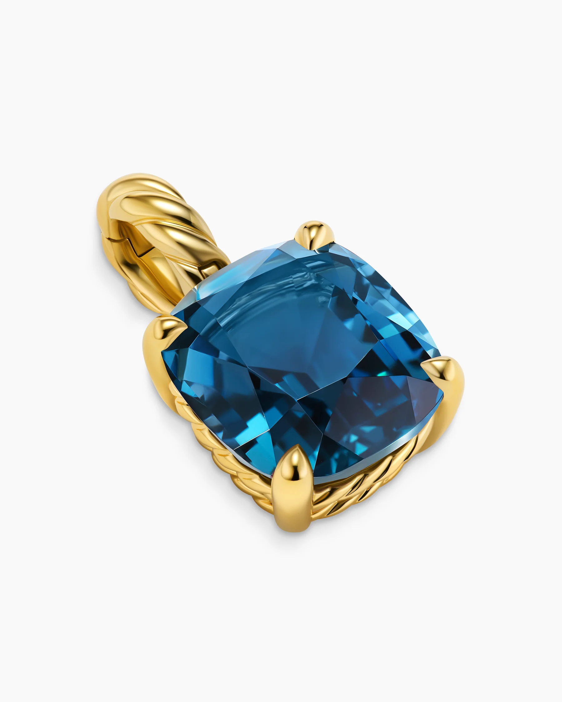 Marbella Pendant in 18K Yellow Gold with Amethyst, 12mm 20 Marbella Pendant in 18K Yellow Gold with Amethyst, 12mm