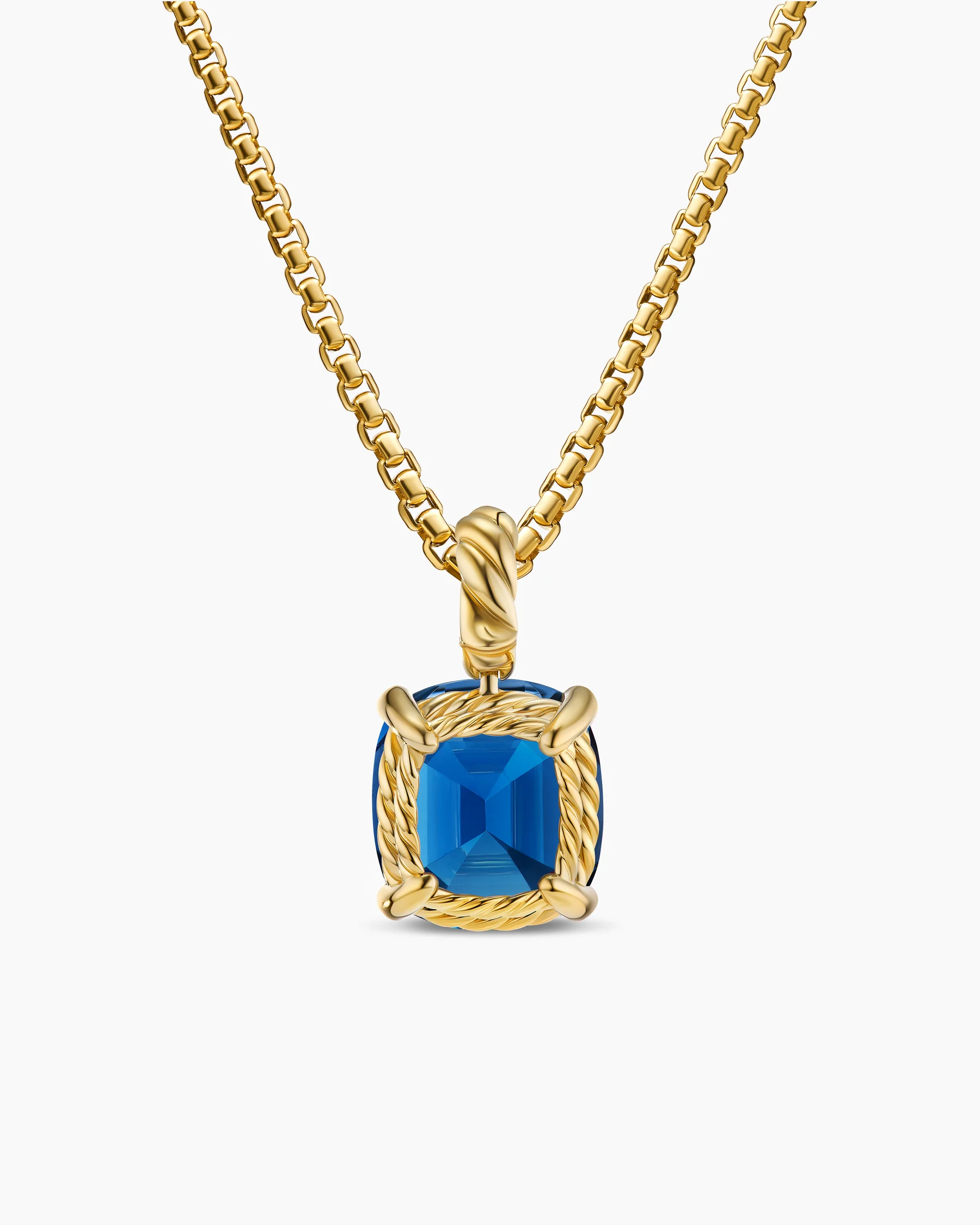 Marbella Pendant in 18K Yellow Gold with Amethyst, 12mm 21 Marbella Pendant in 18K Yellow Gold with Amethyst, 12mm