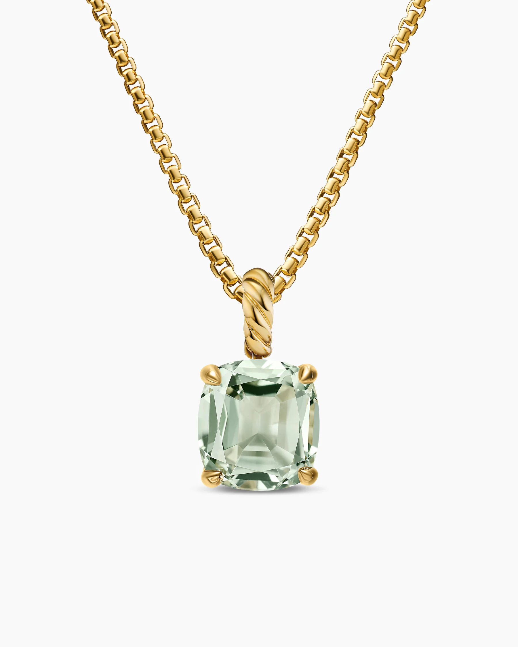 Marbella Pendant in 18K Yellow Gold with Amethyst, 12mm 24 Marbella Pendant in 18K Yellow Gold with Amethyst, 12mm