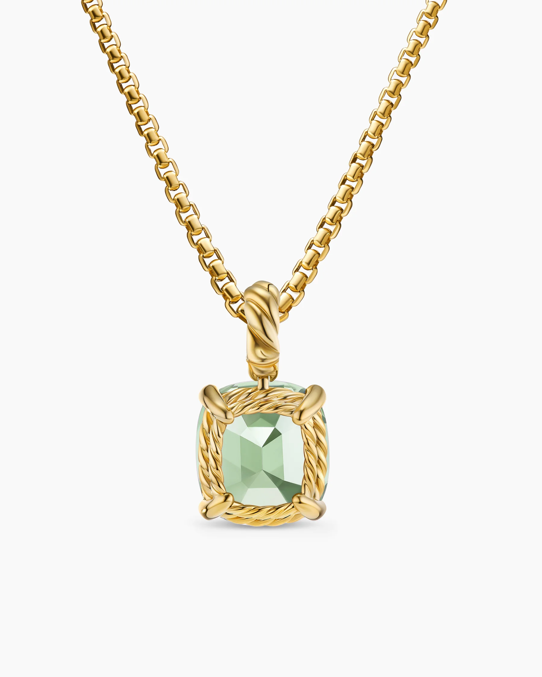 Marbella Pendant in 18K Yellow Gold with Amethyst, 12mm 27 Marbella Pendant in 18K Yellow Gold with Amethyst, 12mm
