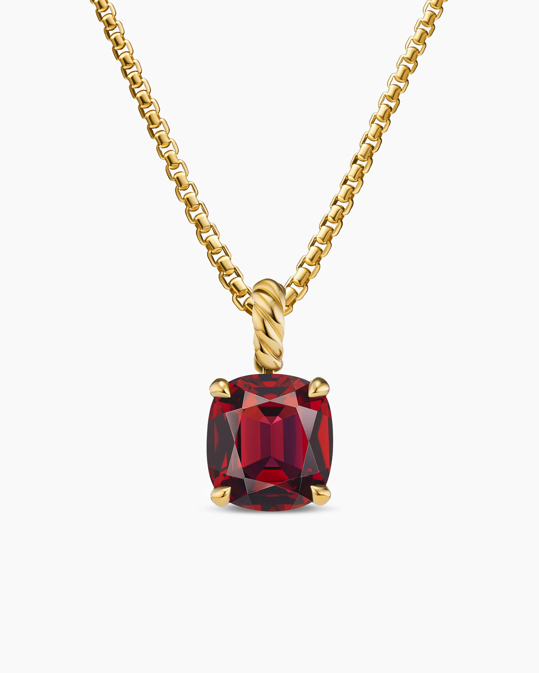 Marbella Pendant in 18K Yellow Gold with Amethyst, 12mm 29 Marbella Pendant in 18K Yellow Gold with Amethyst, 12mm