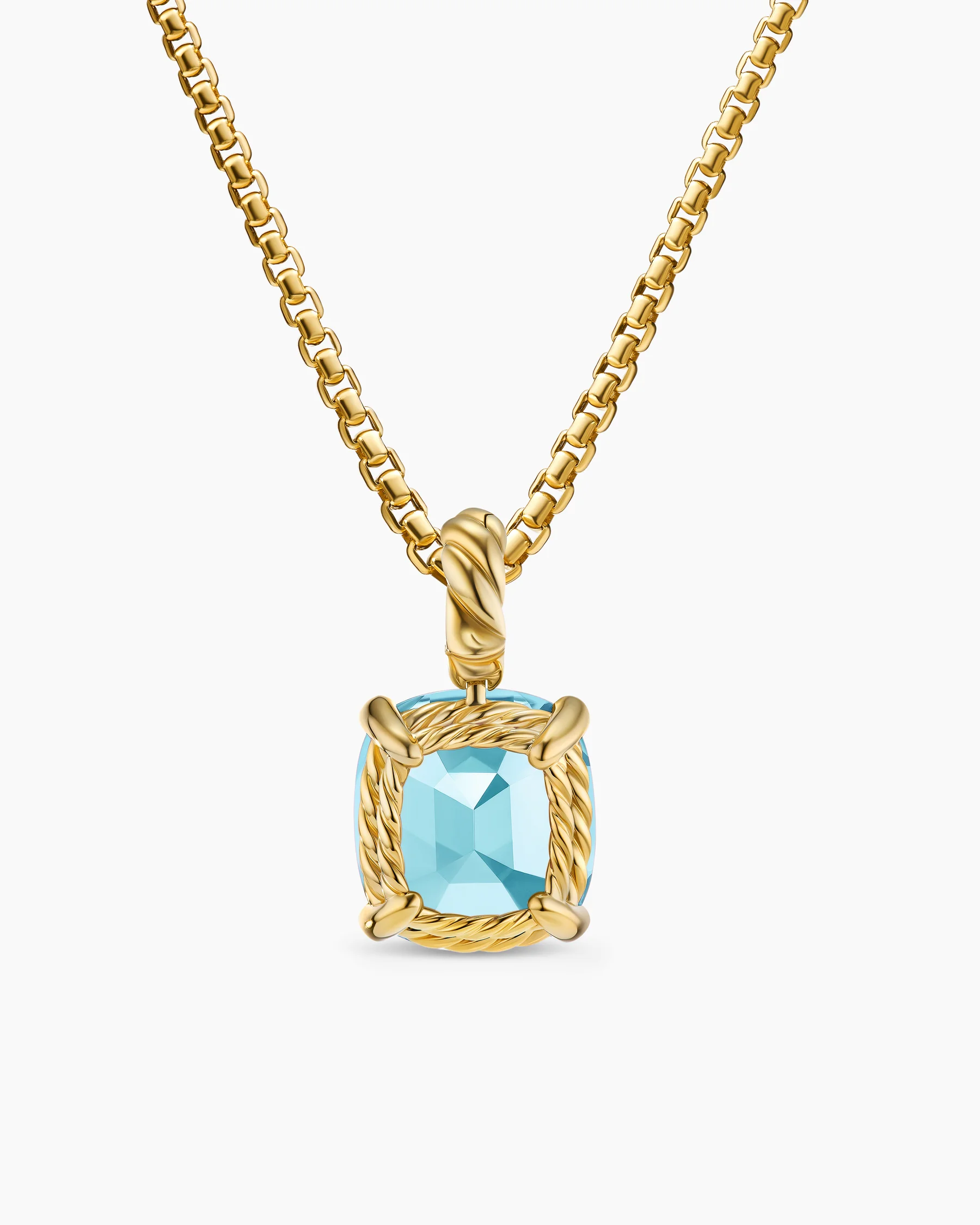Marbella Pendant in 18K Yellow Gold with Amethyst, 12mm 38 Marbella Pendant in 18K Yellow Gold with Amethyst, 12mm