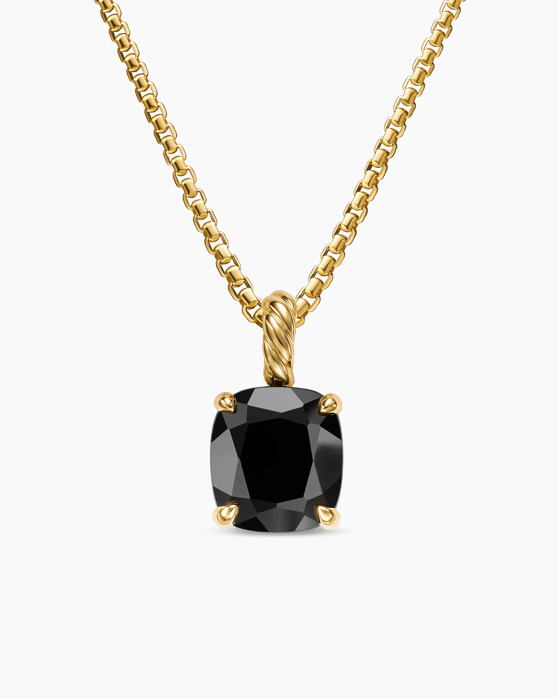 Marbella Pendant in 18K Yellow Gold with Amethyst, 12mm 7 Marbella Pendant in 18K Yellow Gold with Amethyst, 12mm