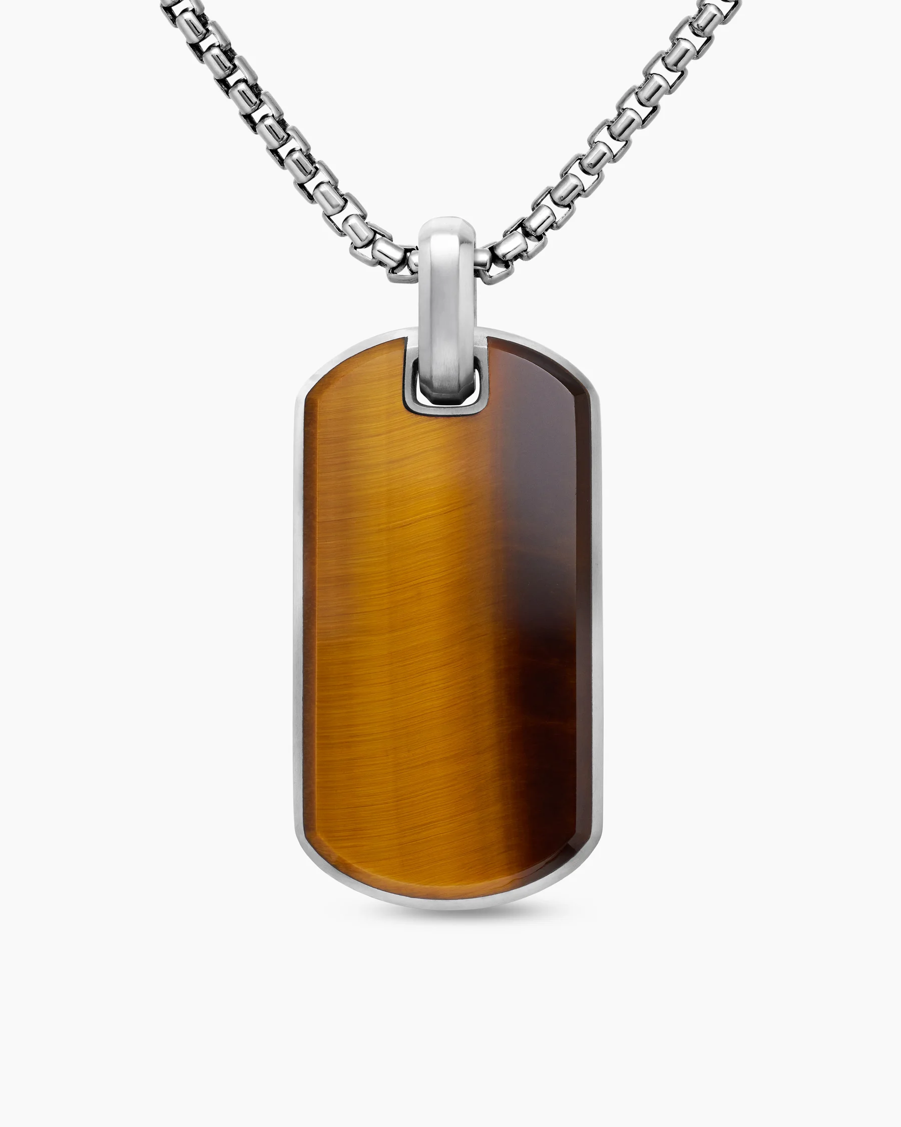Chevron Tag in 18K Yellow Gold with Diamonds, 35mm 105 Chevron Tag in 18K Yellow Gold with Diamonds, 35mm