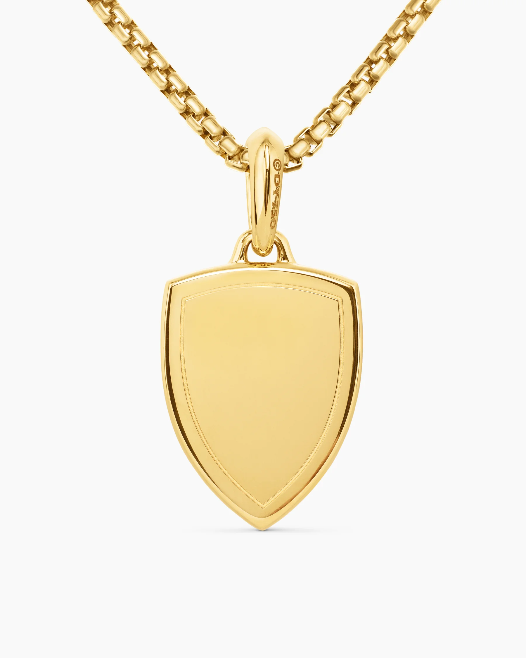 St. Michael Amulet in Sterling Silver with 14K Yellow Gold, 26mm 11 St. Michael Amulet in Sterling Silver with 14K Yellow Gold, 26mm