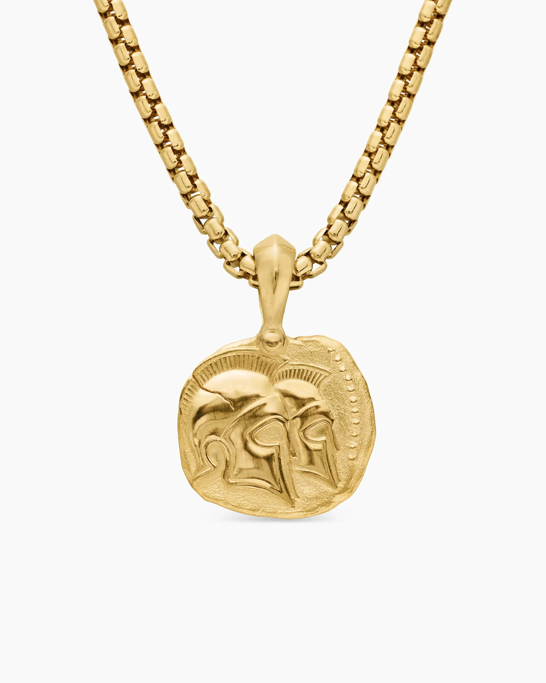 Gemini Amulet in 18K Yellow Gold, 17mm 1 Gemini Amulet in 18K Yellow Gold, 17mm