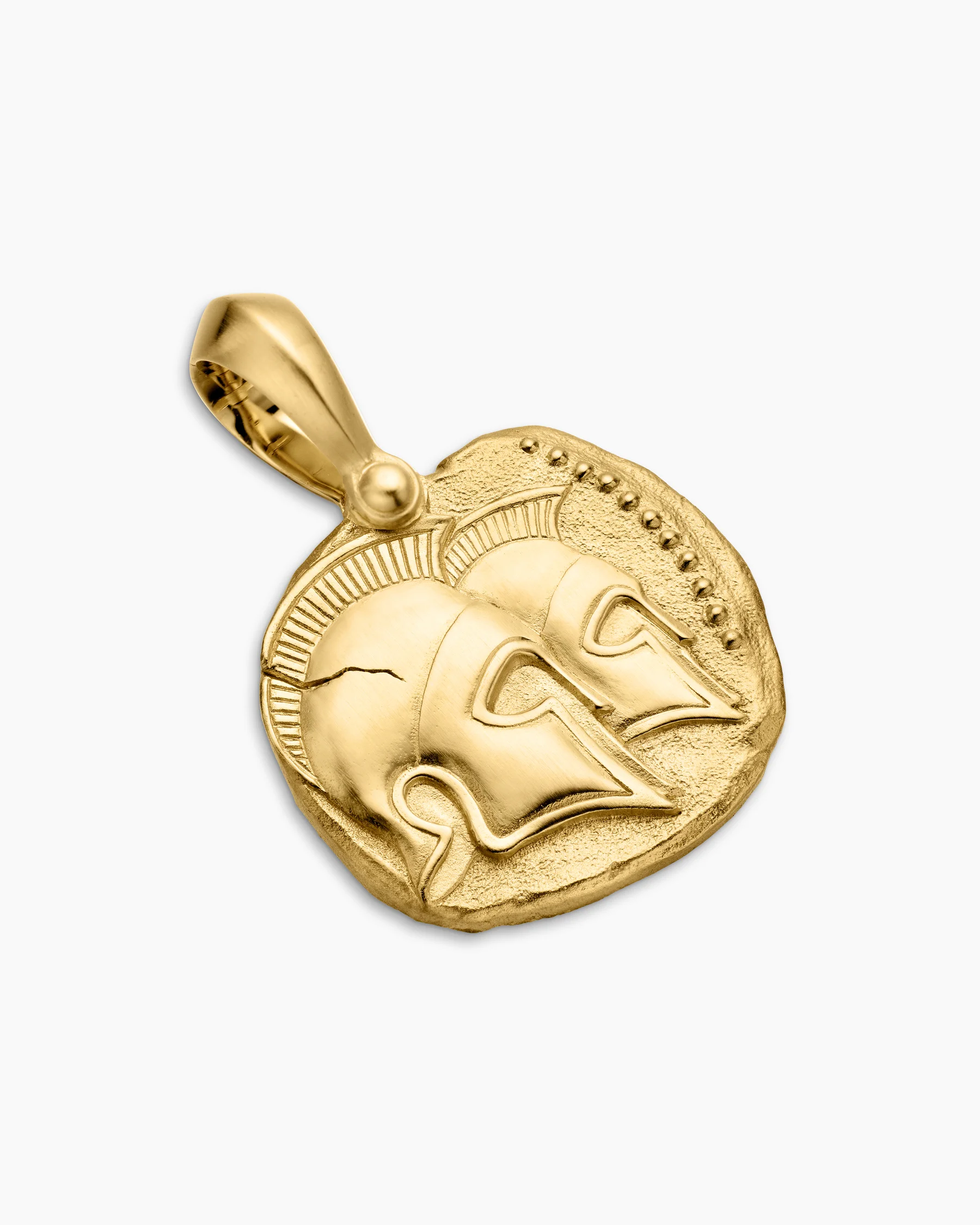 Gemini Amulet in 18K Yellow Gold, 17mm 3 Gemini Amulet in 18K Yellow Gold, 17mm