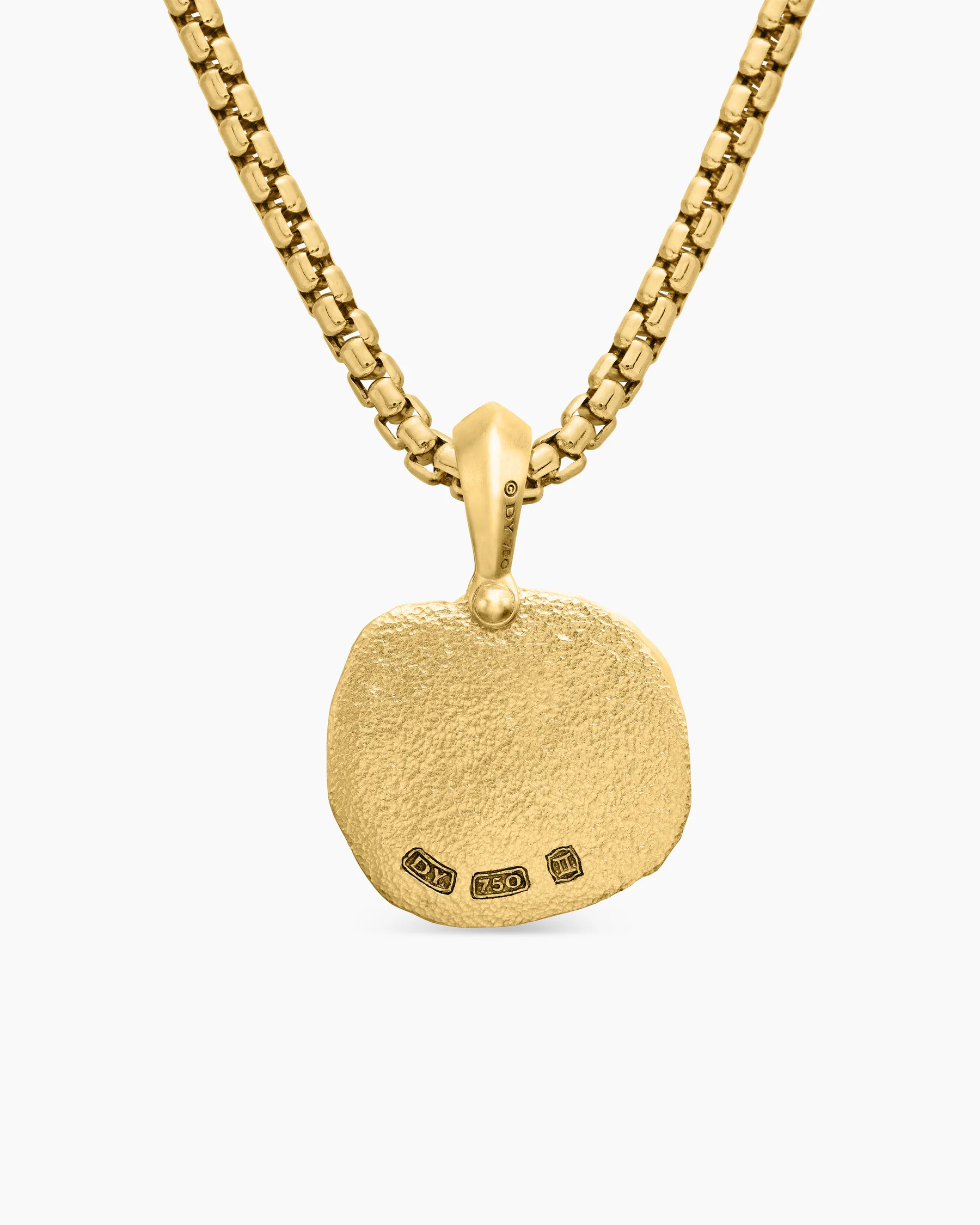 Gemini Amulet in 18K Yellow Gold, 17mm 4 Gemini Amulet in 18K Yellow Gold, 17mm