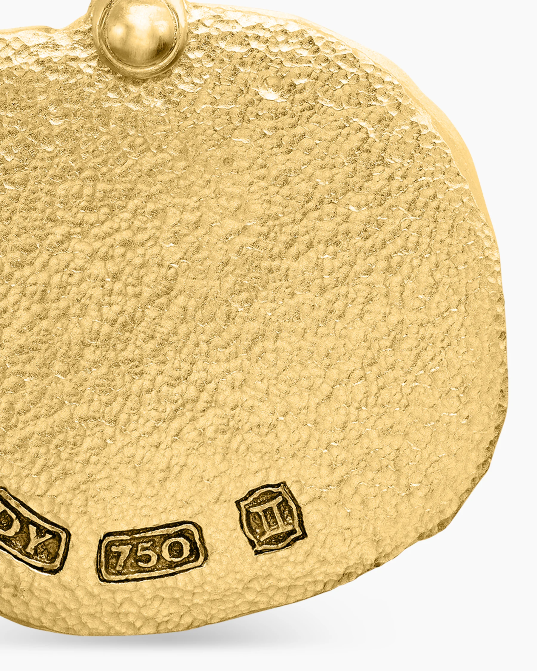Gemini Amulet in 18K Yellow Gold, 17mm 6 Gemini Amulet in 18K Yellow Gold, 17mm