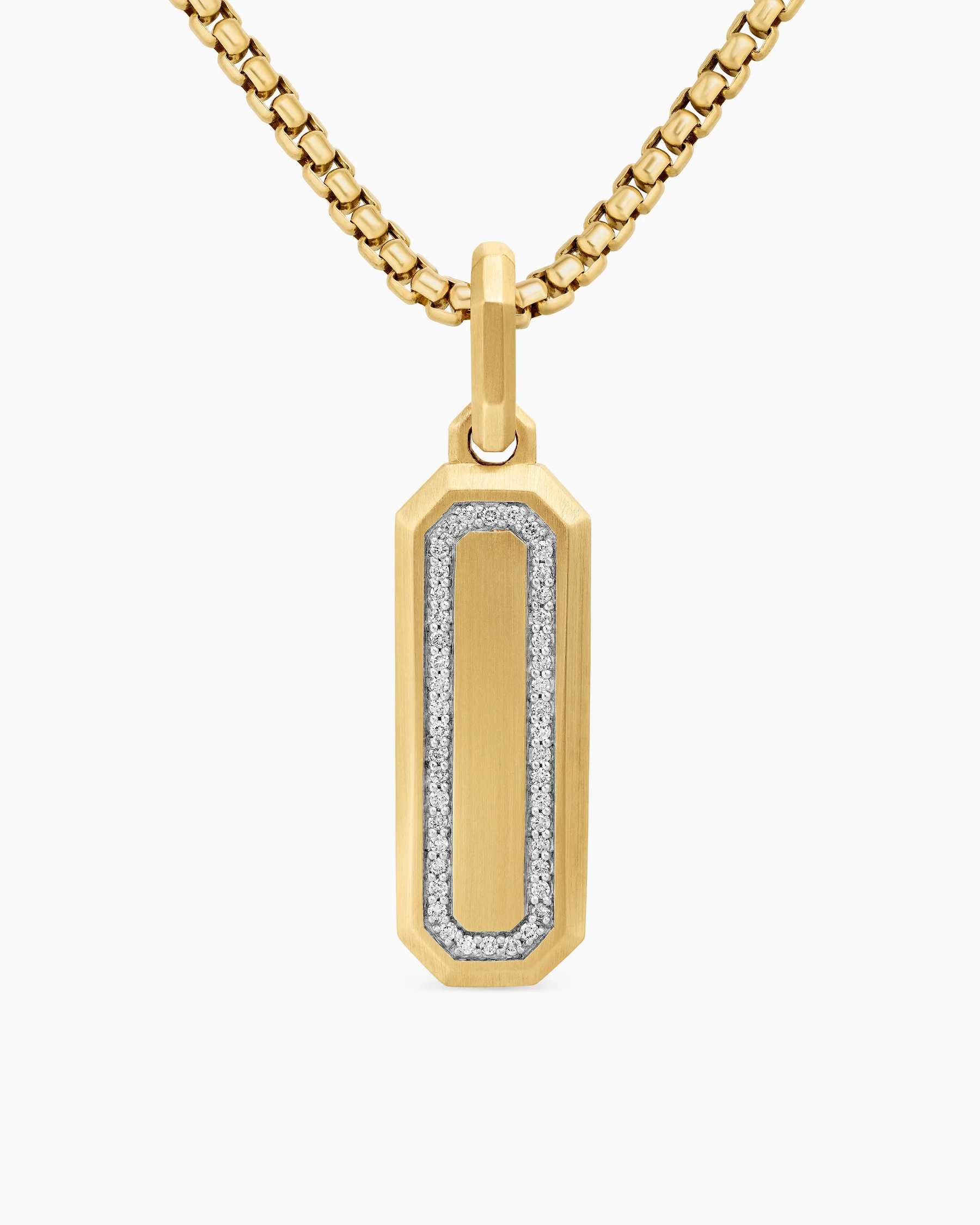 Streamline® Amulet in 18K Yellow Gold, 28mm