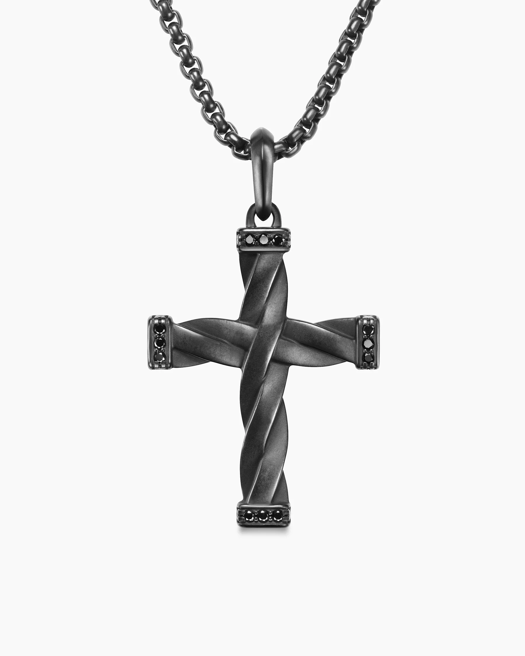 DY Helios™ Cross Pendant in 18K Yellow Gold, 36mm 1 DY Helios™ Cross Pendant in 18K Yellow Gold, 36mm