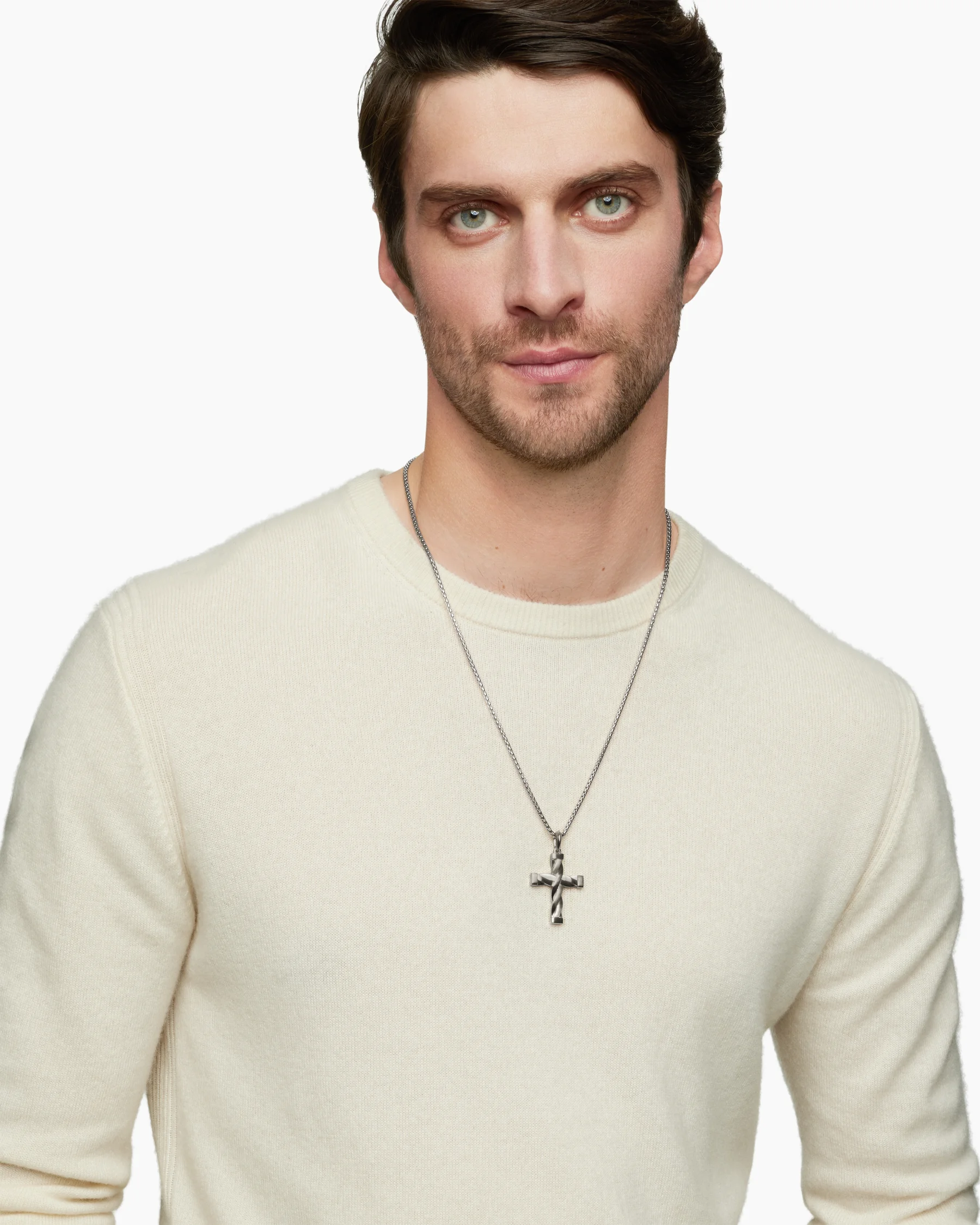 DY Helios™ Cross Pendant in 18K Yellow Gold, 36mm 21 DY Helios™ Cross Pendant in 18K Yellow Gold, 36mm
