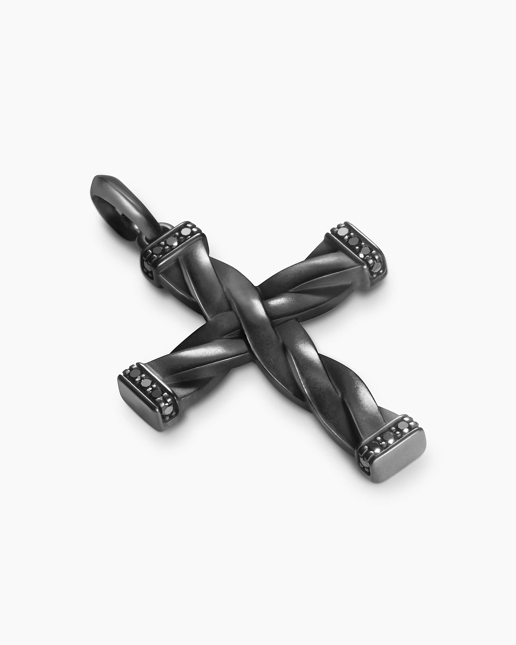DY Helios™ Cross Pendant in Sterling Silver, 36mm 3 DY Helios™ Cross Pendant in Sterling Silver, 36mm