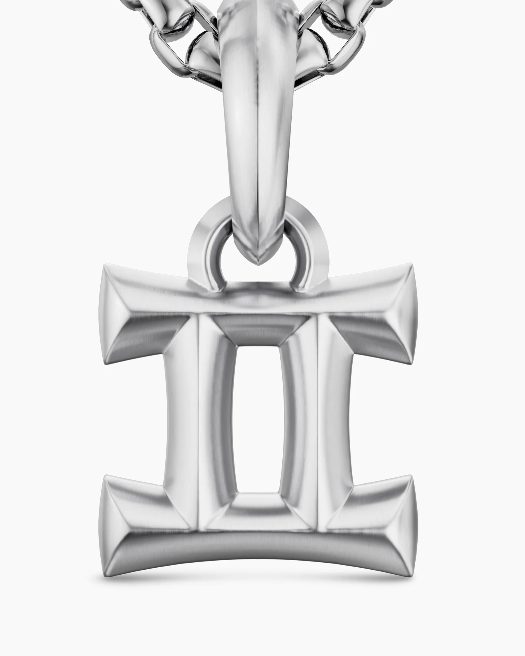 Gemini Amulet in 18K Yellow Gold with Diamonds, 15.2mm 10 Gemini Amulet in 18K Yellow Gold with Diamonds, 15.2mm