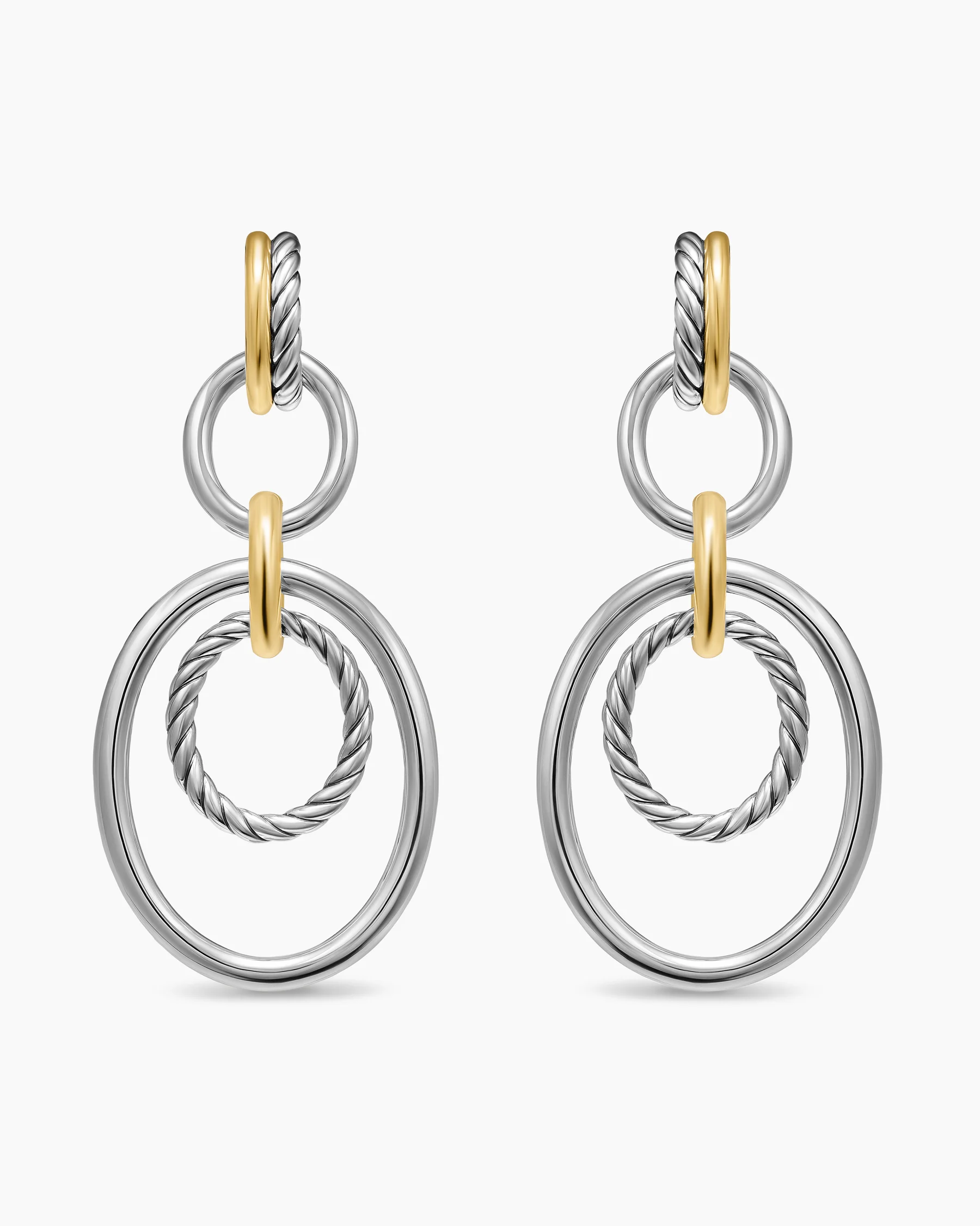 DY Mercer® Mobile Drop Earrings in 18K Yellow Gold, 65.7mm