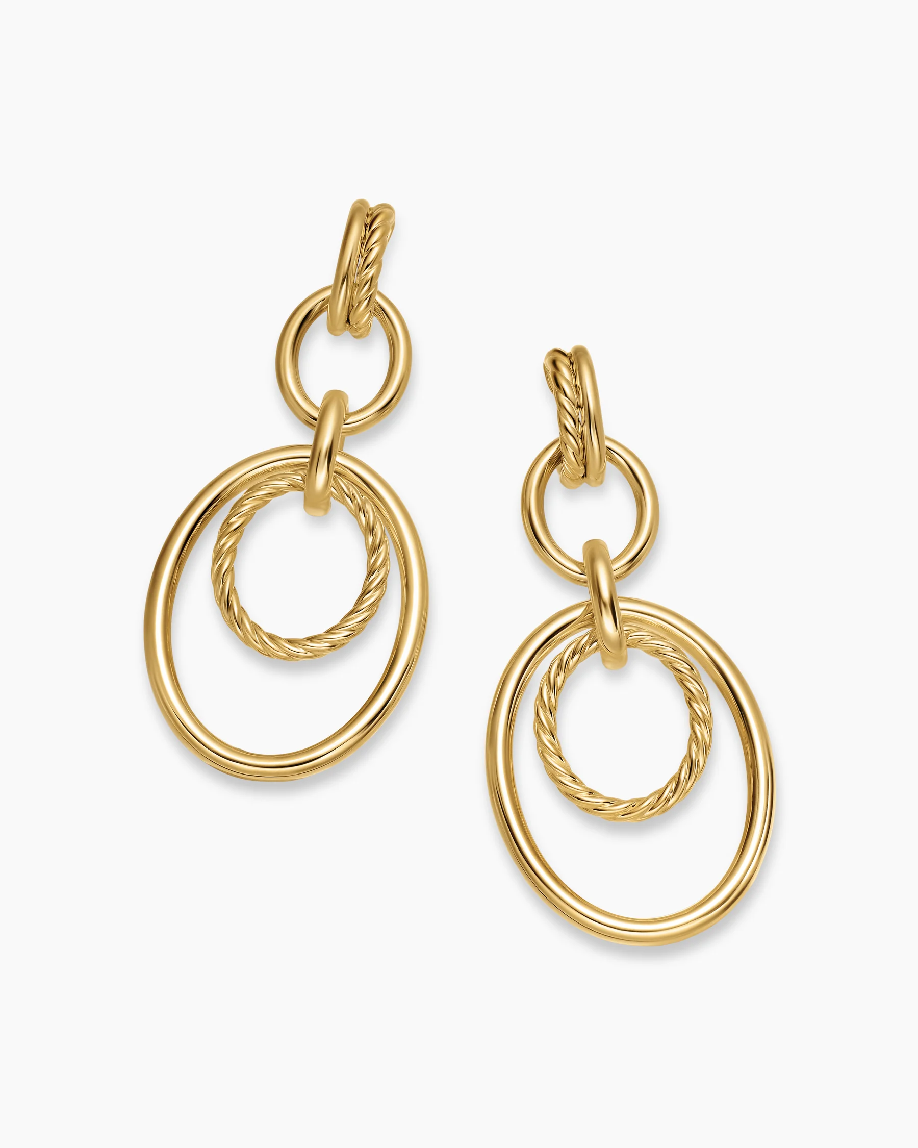 DY Mercer® Mobile Drop Earrings in Sterling Silver, 65.7mm 10 DY Mercer® Mobile Drop Earrings in Sterling Silver, 65.7mm